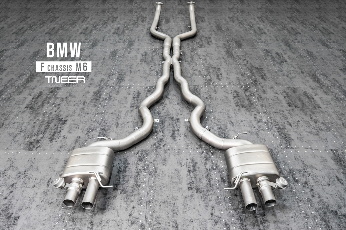BMW F12 (M6 Coupe) TNEER Valvetronic Exhaust System with TACS