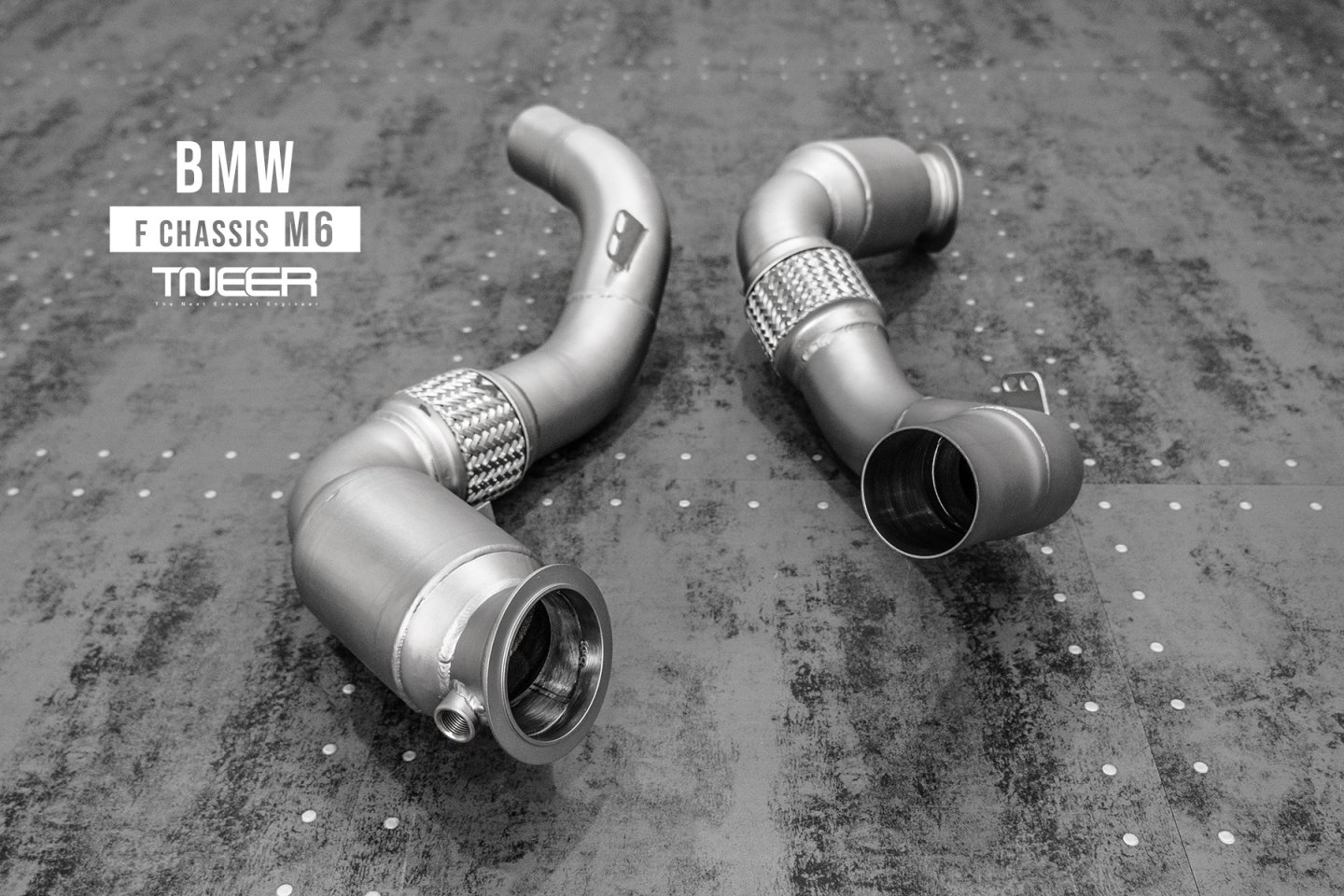 BMW F12 (M6 Coupe) TNEER Valvetronic Exhaust System with TACS