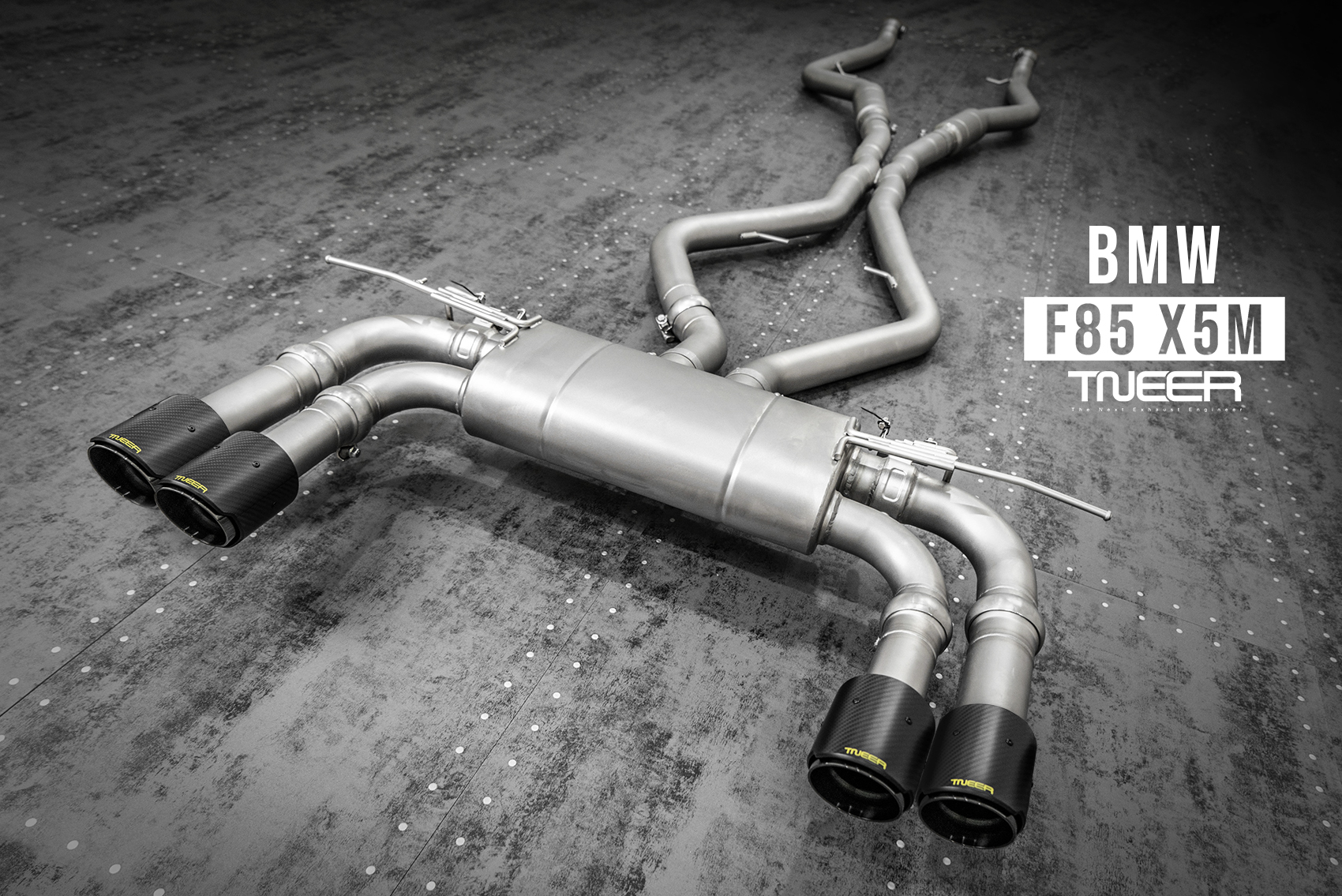 BMW F85 (X5M) TNEER Exhaust System with EV and TACS