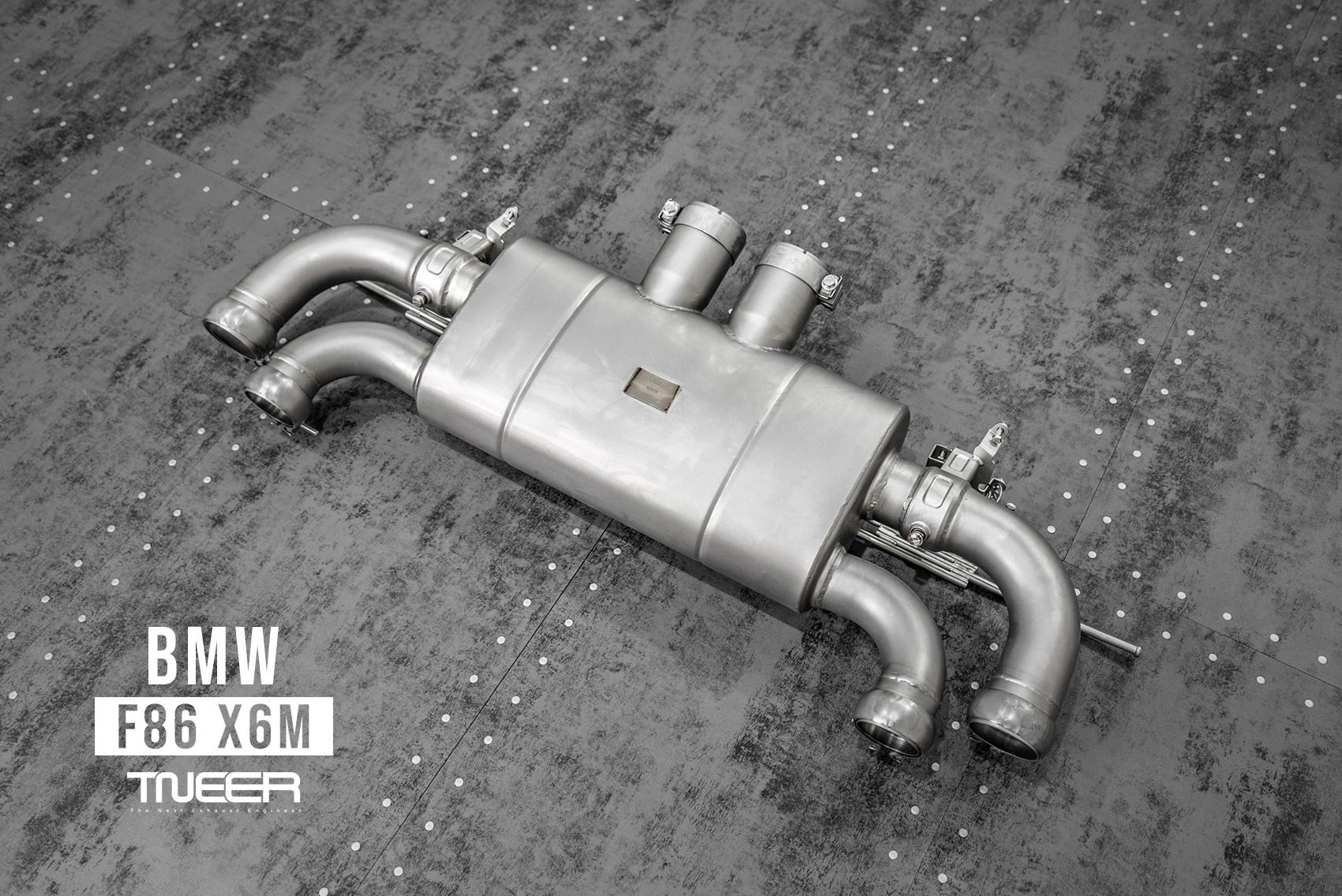 BMW F86 (X6M) TNEER Exhaust System with EV and TACS