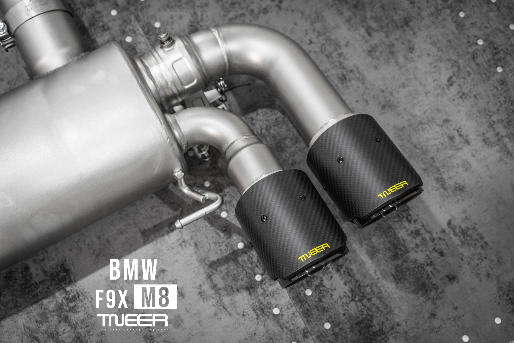 BMW F93 (M8 Gran Coupe) TNEER Exhaust System with EV Control