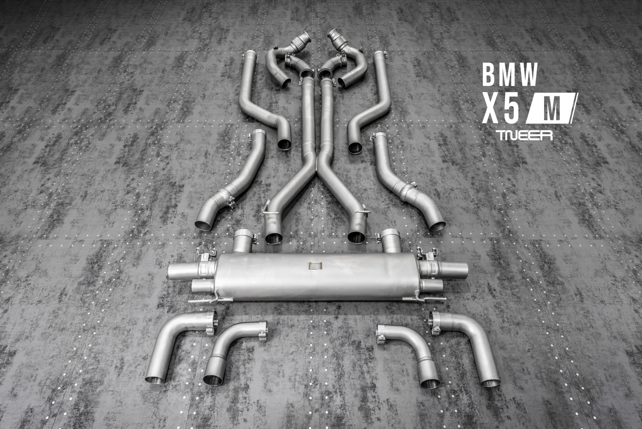 BMW F95 (X5M) TNEER Exhaust System with EV and TACS
