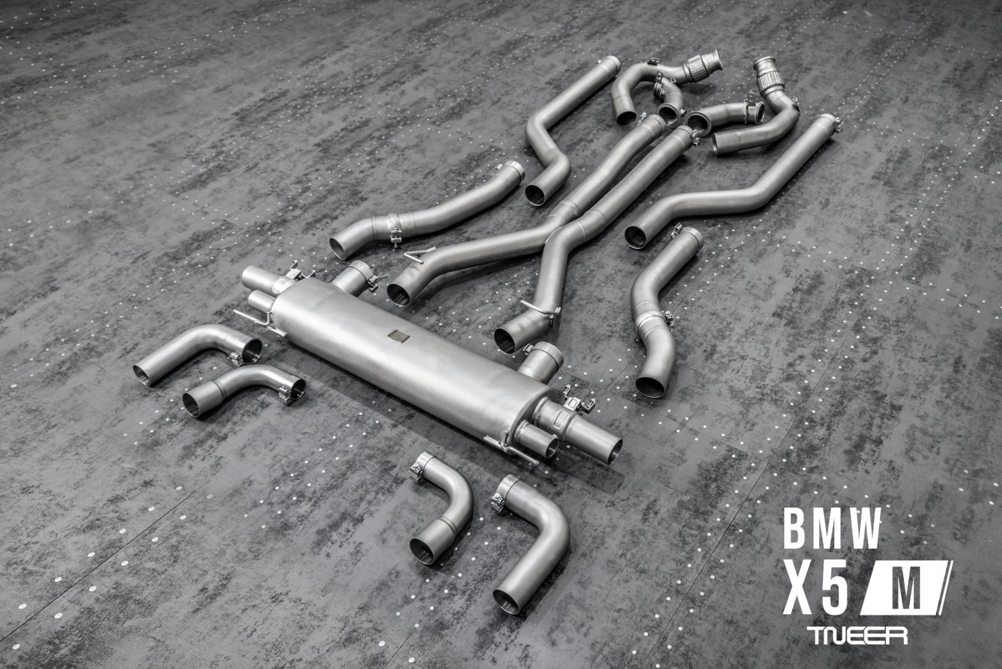 BMW F95 (X5M) TNEER Exhaust System with EV and TACS