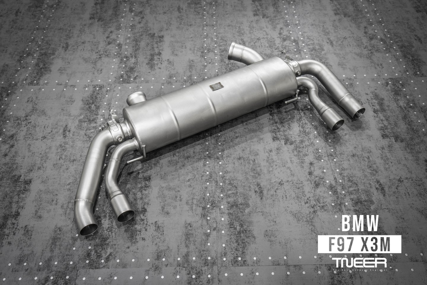 BMW F97 (X3M) Competition TNEER Exhaust System with EV and TACS