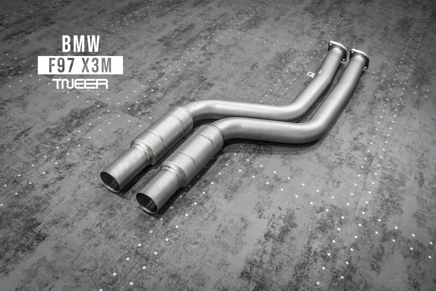 BMW F97 (X3M) Competition TNEER Exhaust System with EV and TACS