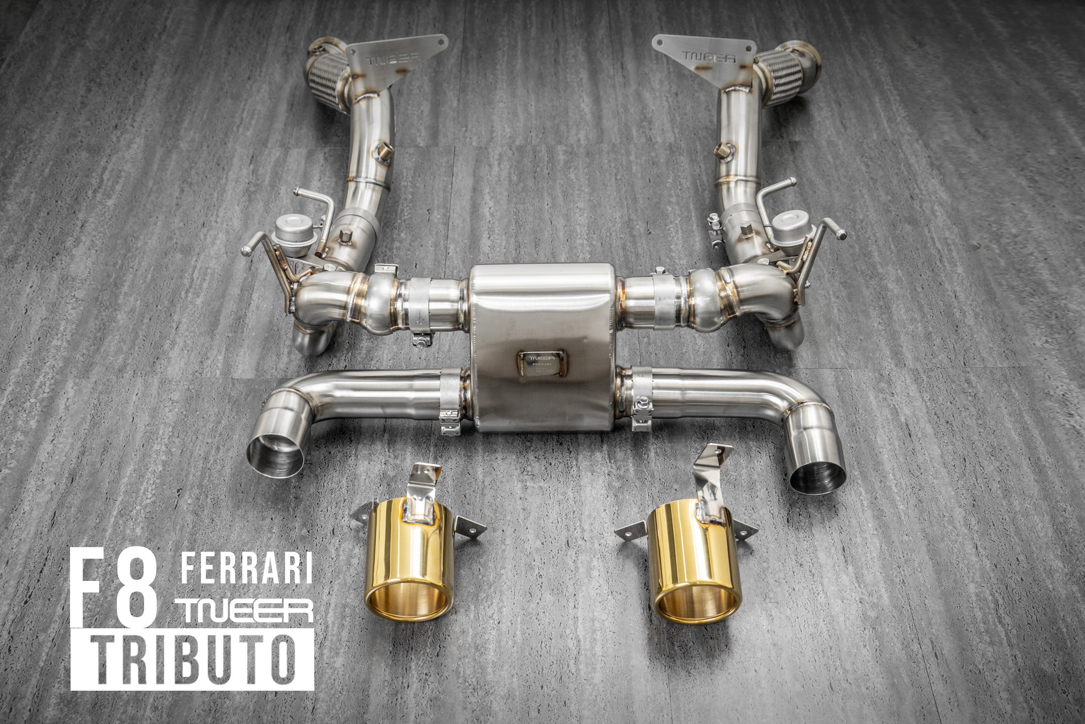 Ferrari F8 Tributo/Spider TNEER Exhaust System