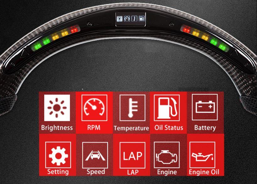 Carbon Fibre Steering Wheel – Mercedes C63s AMG