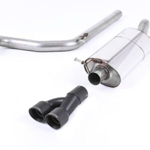 Milltek SPORT CAT-BACK - VW POLO GTI 1.8 TSI, NON-RESONATED (LOUDER), TWIN TIPS
