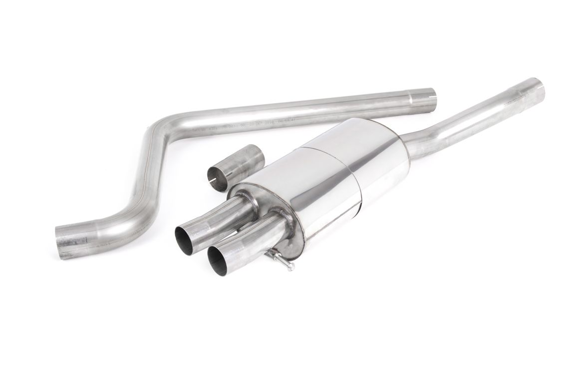 Audi RS4 (B9) TNEER Exhaust System with Dual Silver Tips