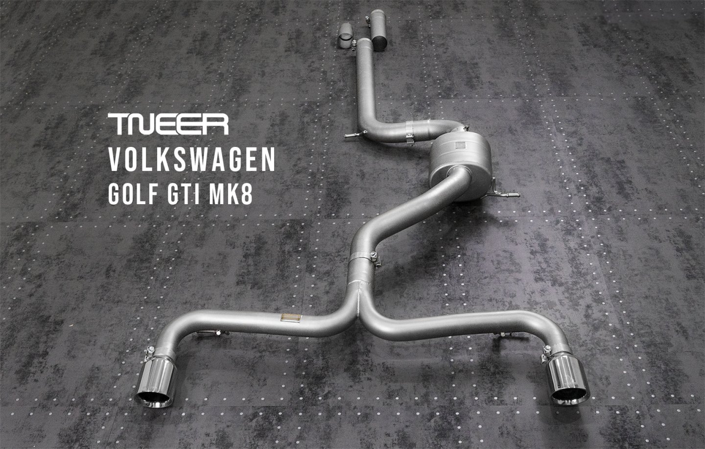 VW Golf GTi MK8 TNEER Exhaust System