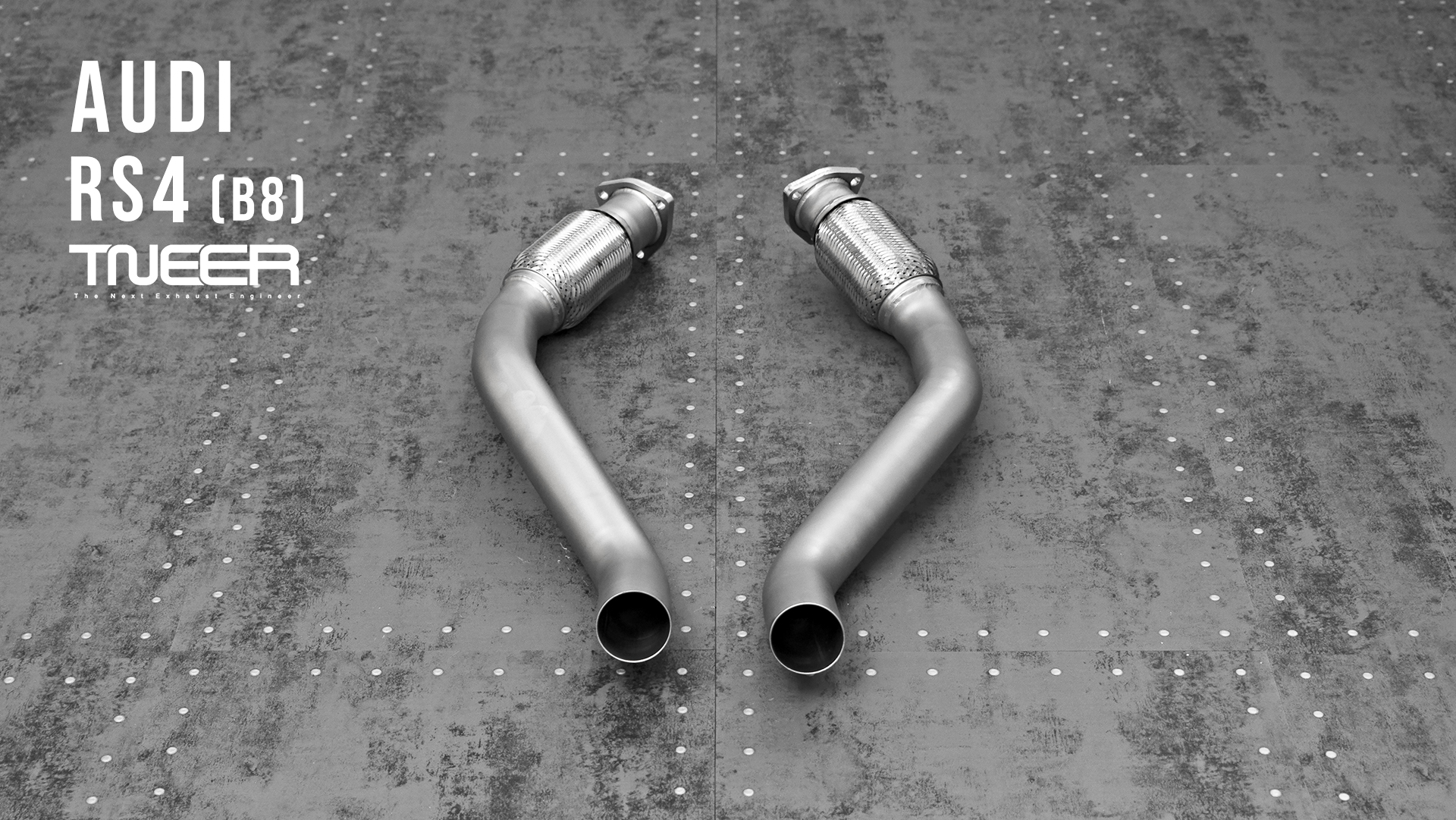 Audi RS4 (B8) 4.2 FSI TNEER Exhaust System with TACS