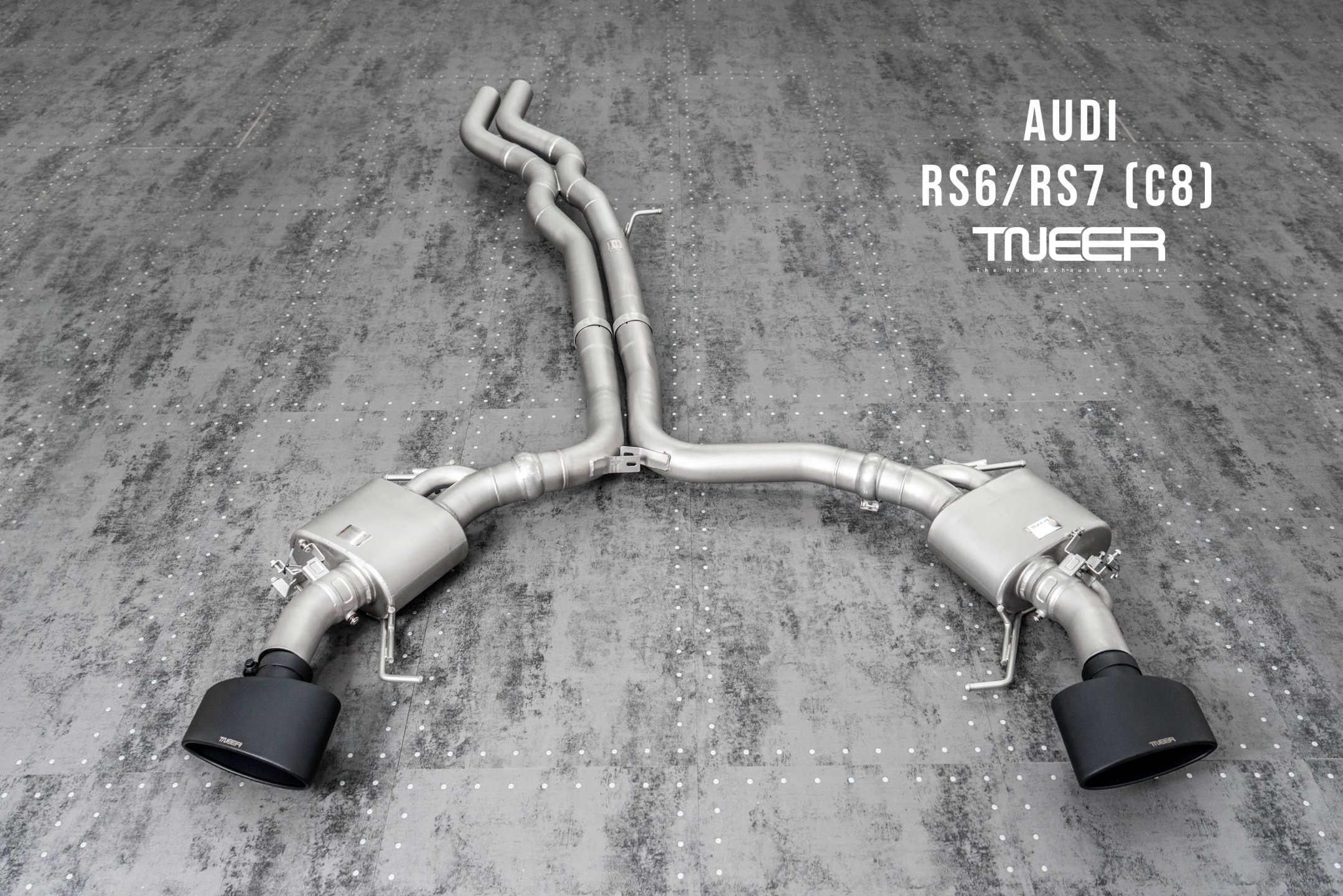Audi RS6 (C8) 4.0 TFSI V8 TNEER Downpipes