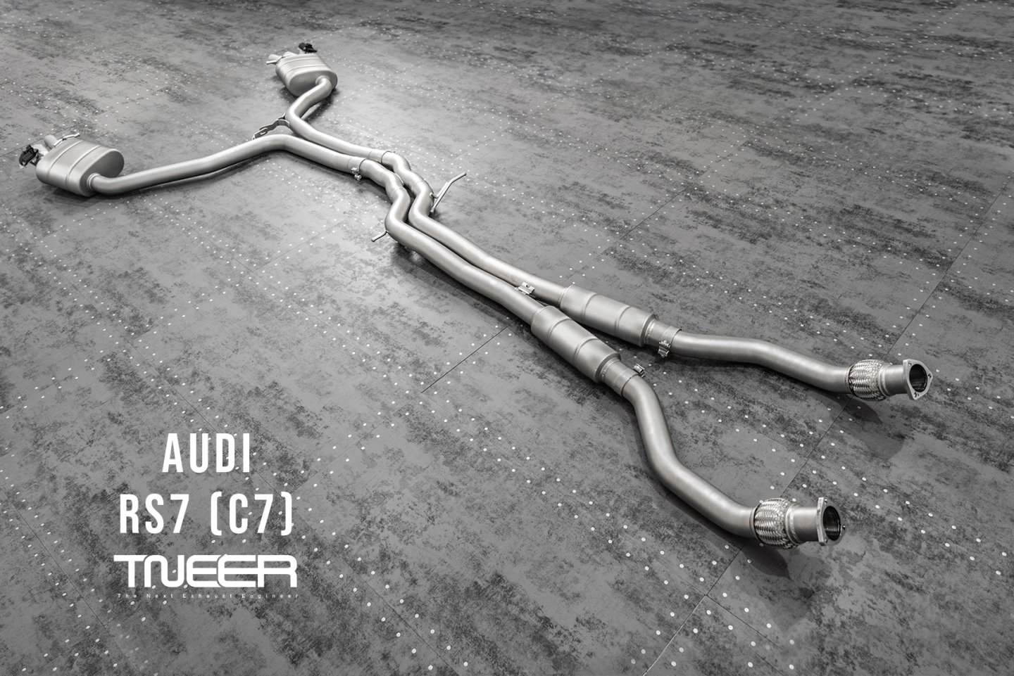Audi RS7 (C7) Sportback 4.0 TFSI V8 TNEER Catless Downpipe