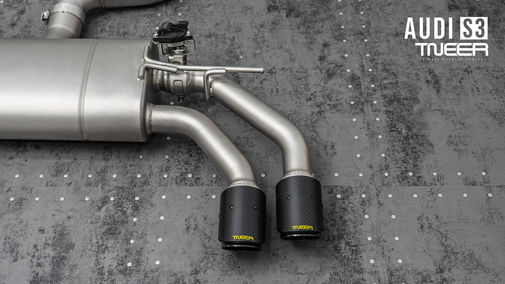 Audi S3 (8V) Sportback 2.0 TFSI TNEER Exhaust System with TACS