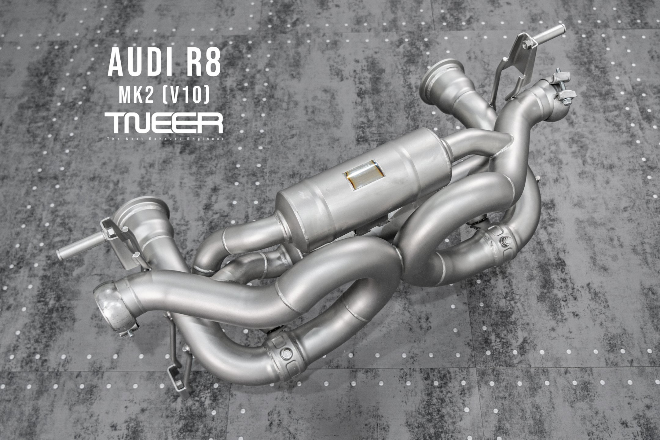 AUDI R8 (MK2) V10 TNEER Special Edition Quantum Ceramic Titanium Race Exhaust (Non-Valvetronic)