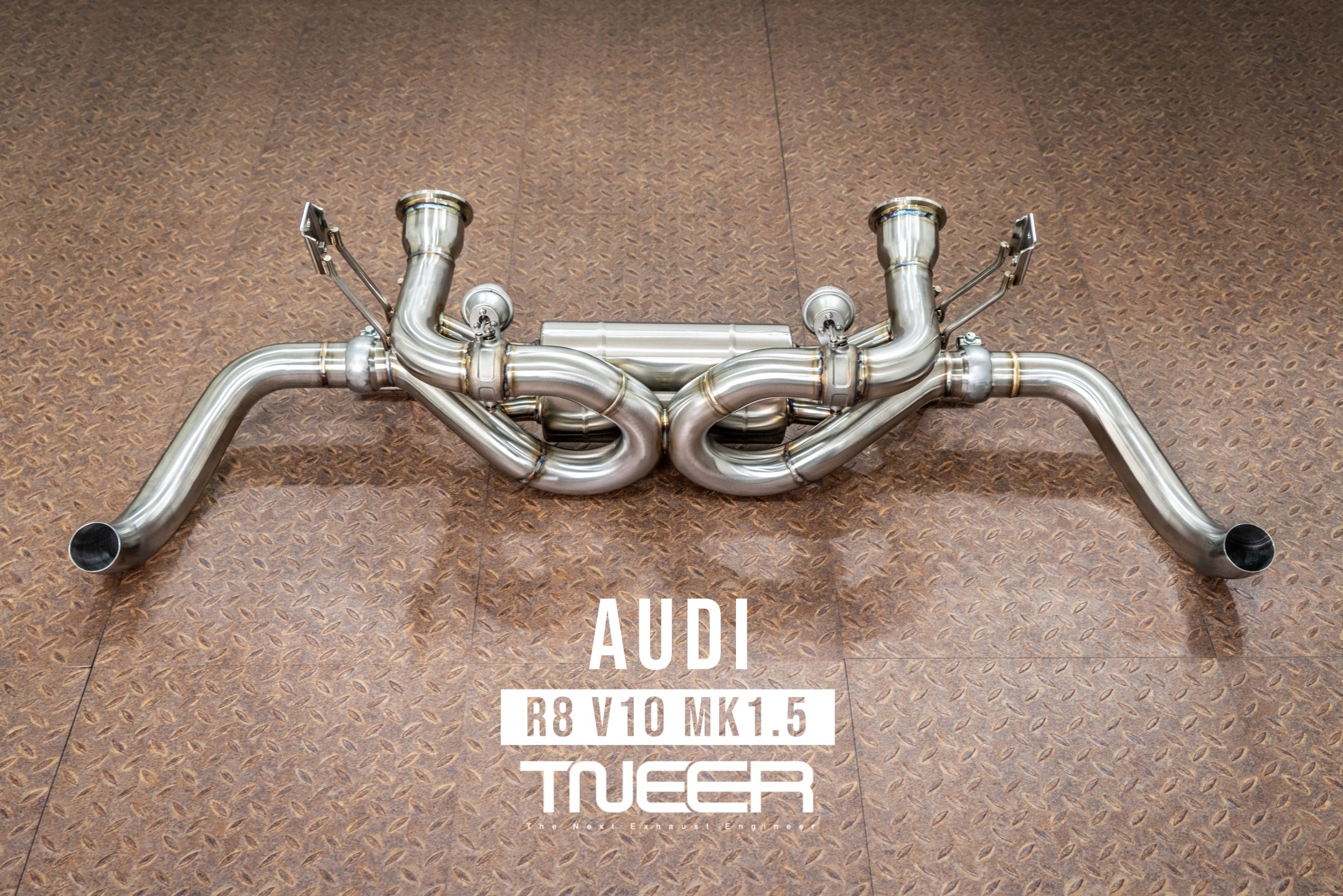 Audi R8 (MK1.5) V10 5.2 FSI TNEER Exhaust System (Valvetronic)