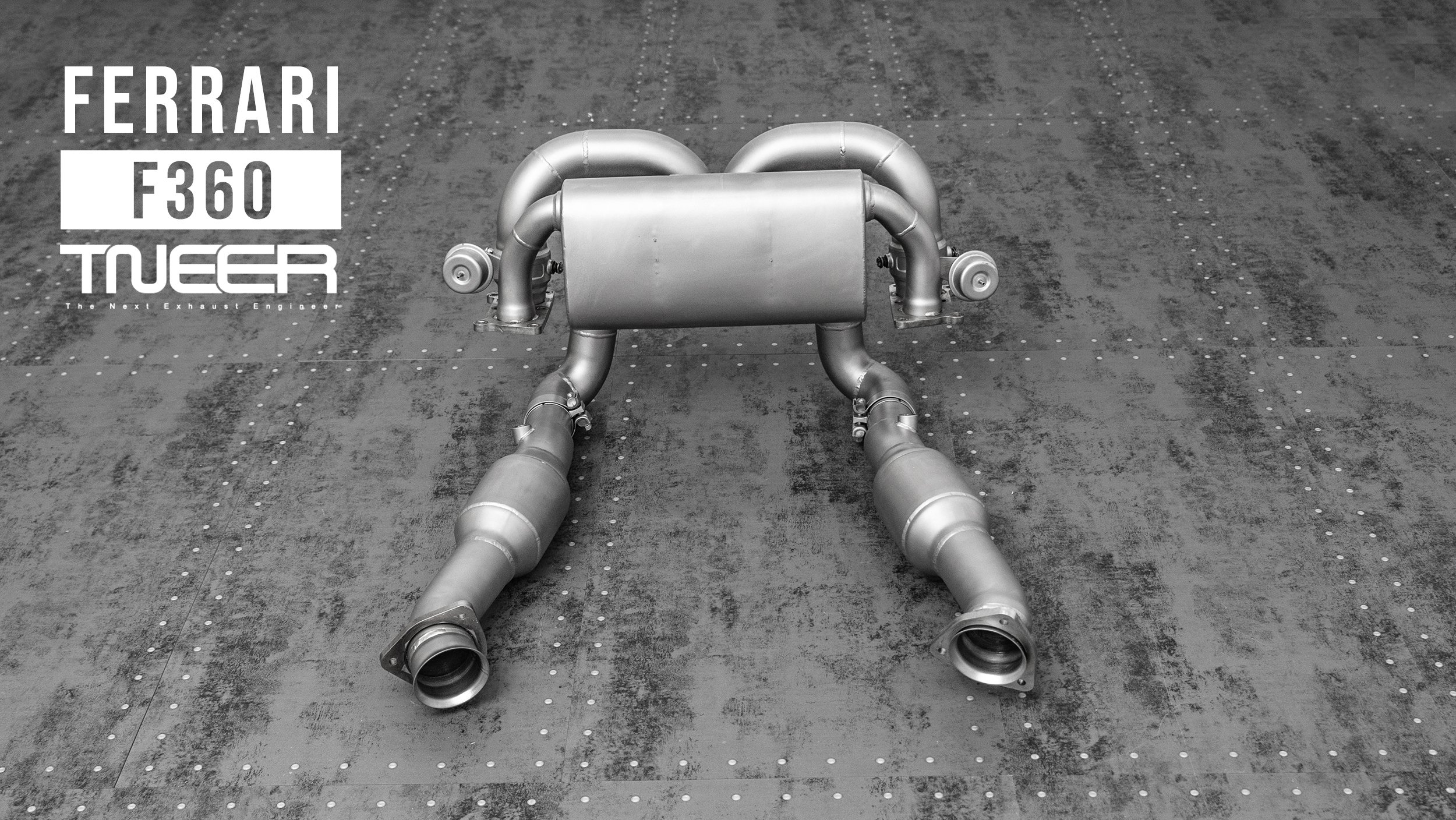 Ferrari F360 TNEER Exhaust System (Valvetronic)