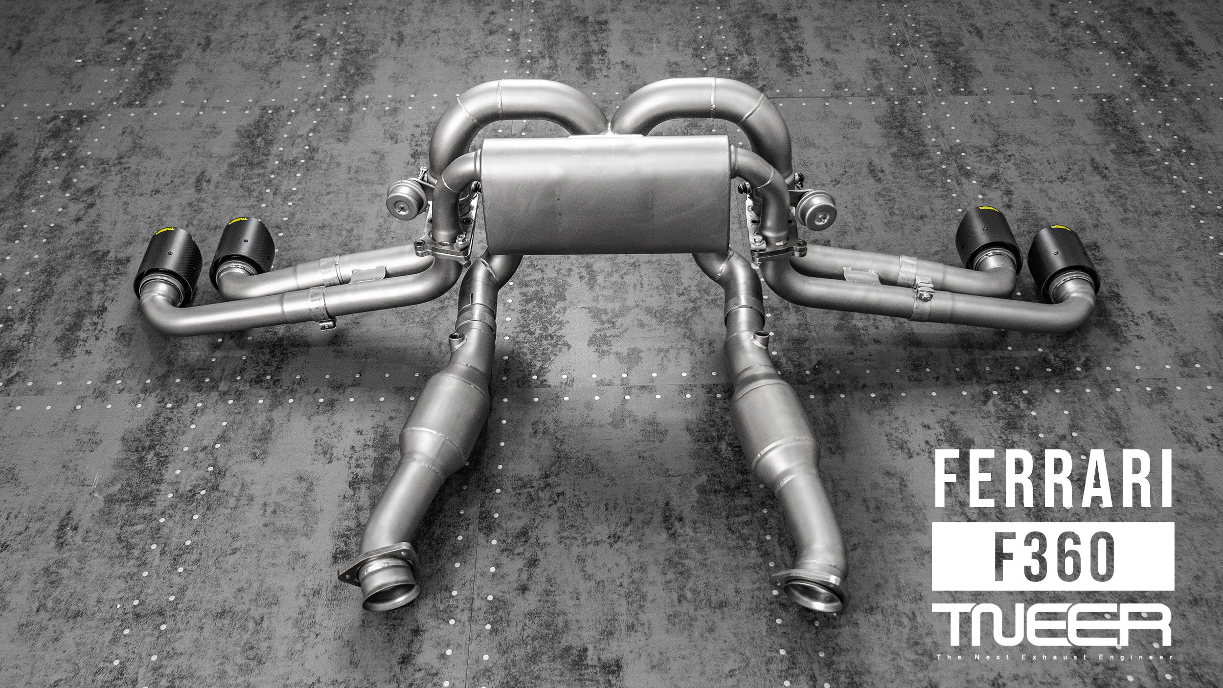 Ferrari F360 TNEER Exhaust System (Valvetronic)