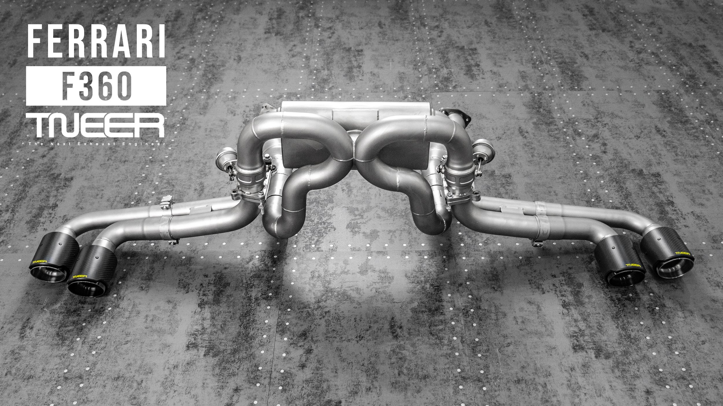 Ferrari F360 TNEER Exhaust System (Valvetronic)