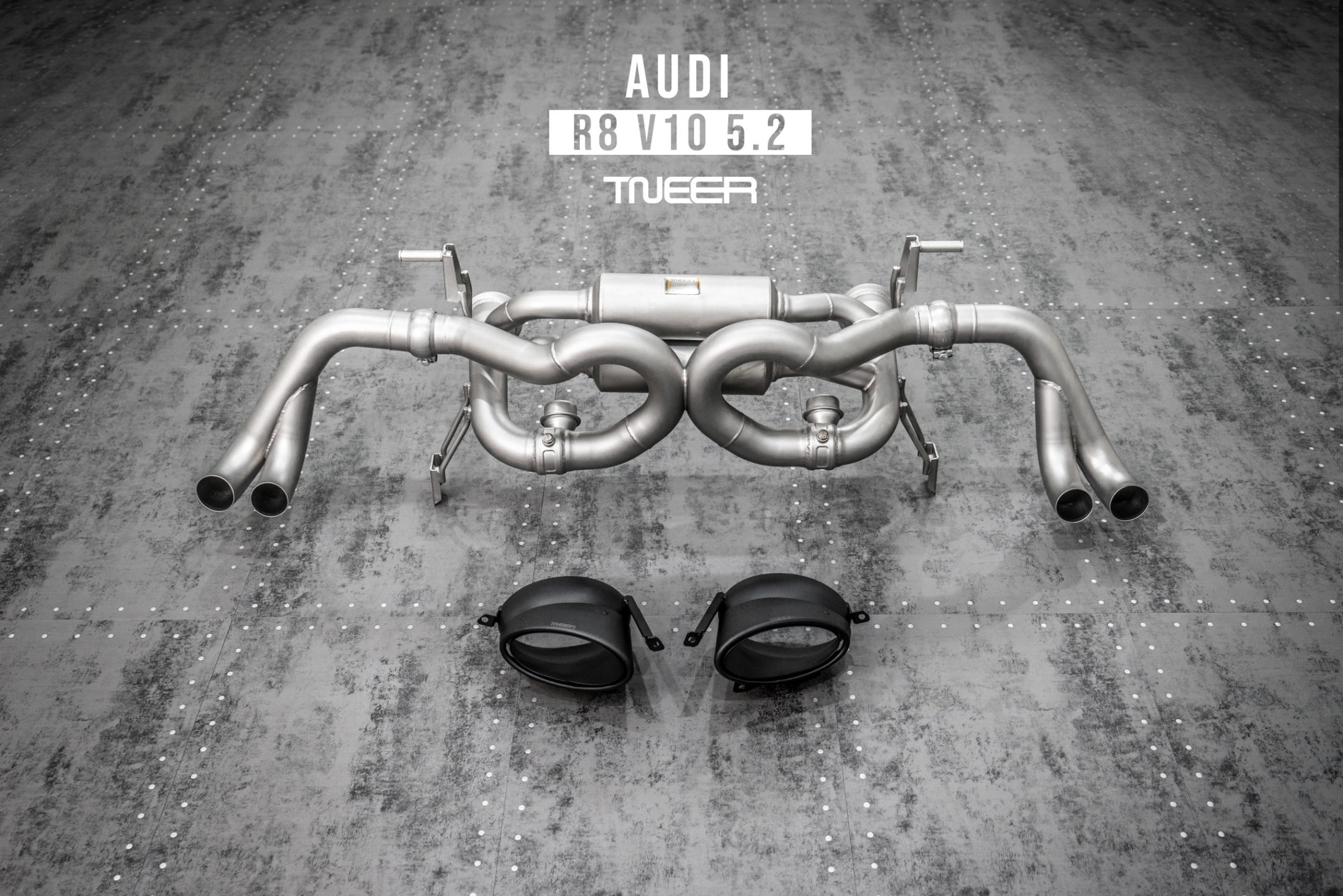 Audi R8 (MK1)V10 TNEER Valvetronic Rear Mufflers Exhaust System