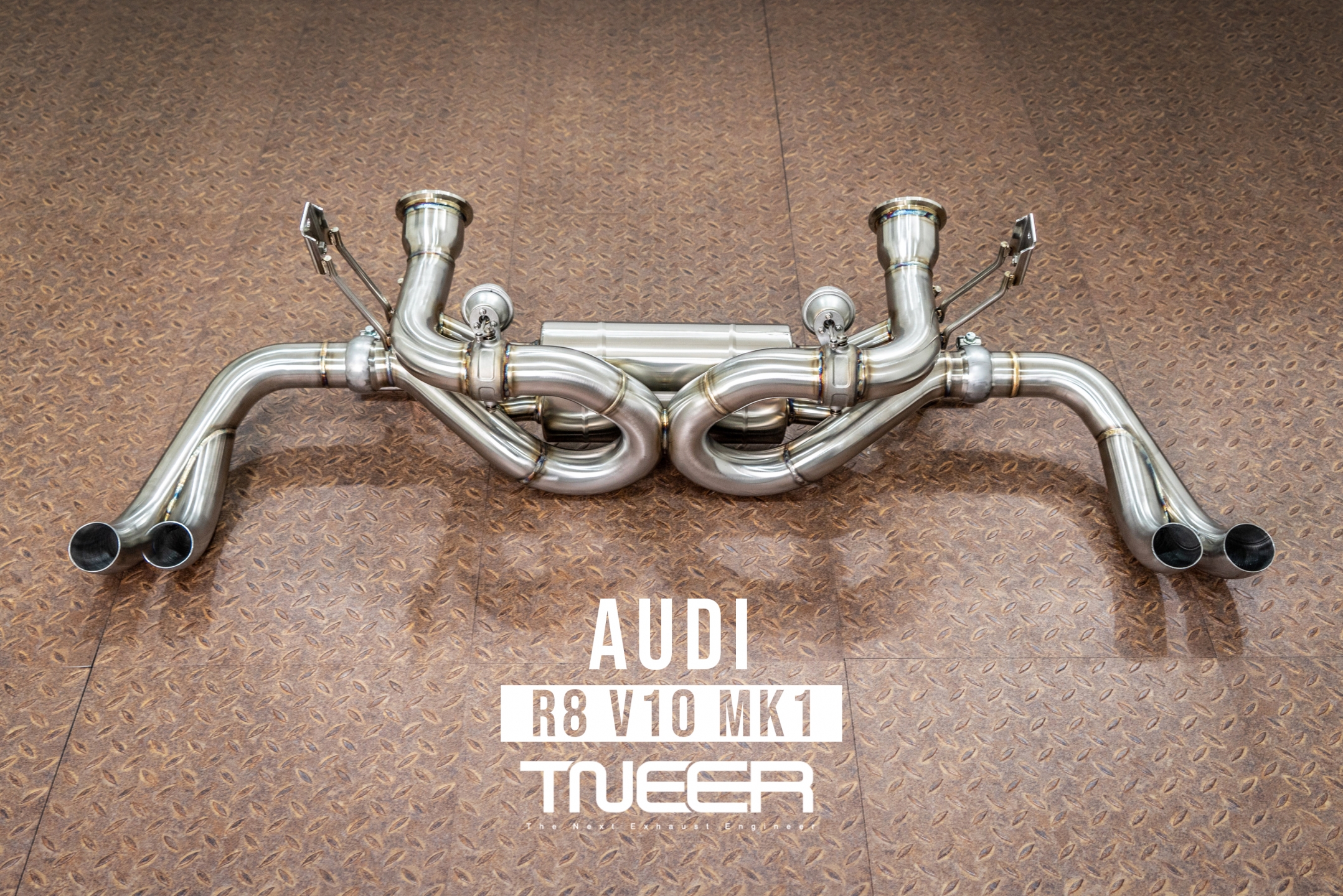 Audi R8 (MK1)V10 TNEER Valvetronic Rear Mufflers Exhaust System