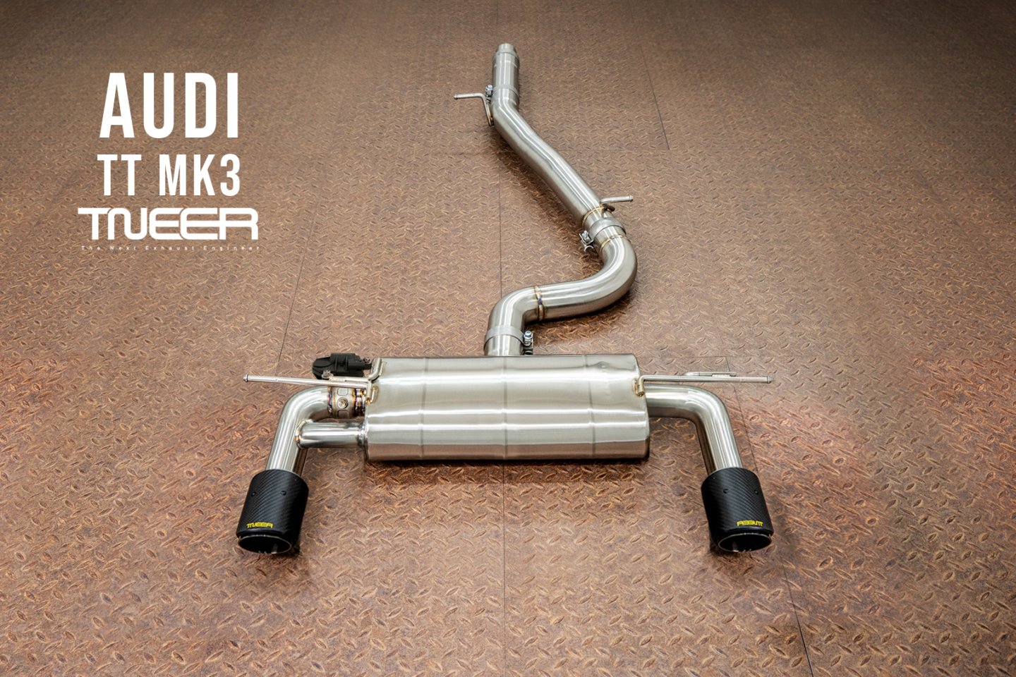 Audi TT (MK3) TNEER Exhaust System with TACS