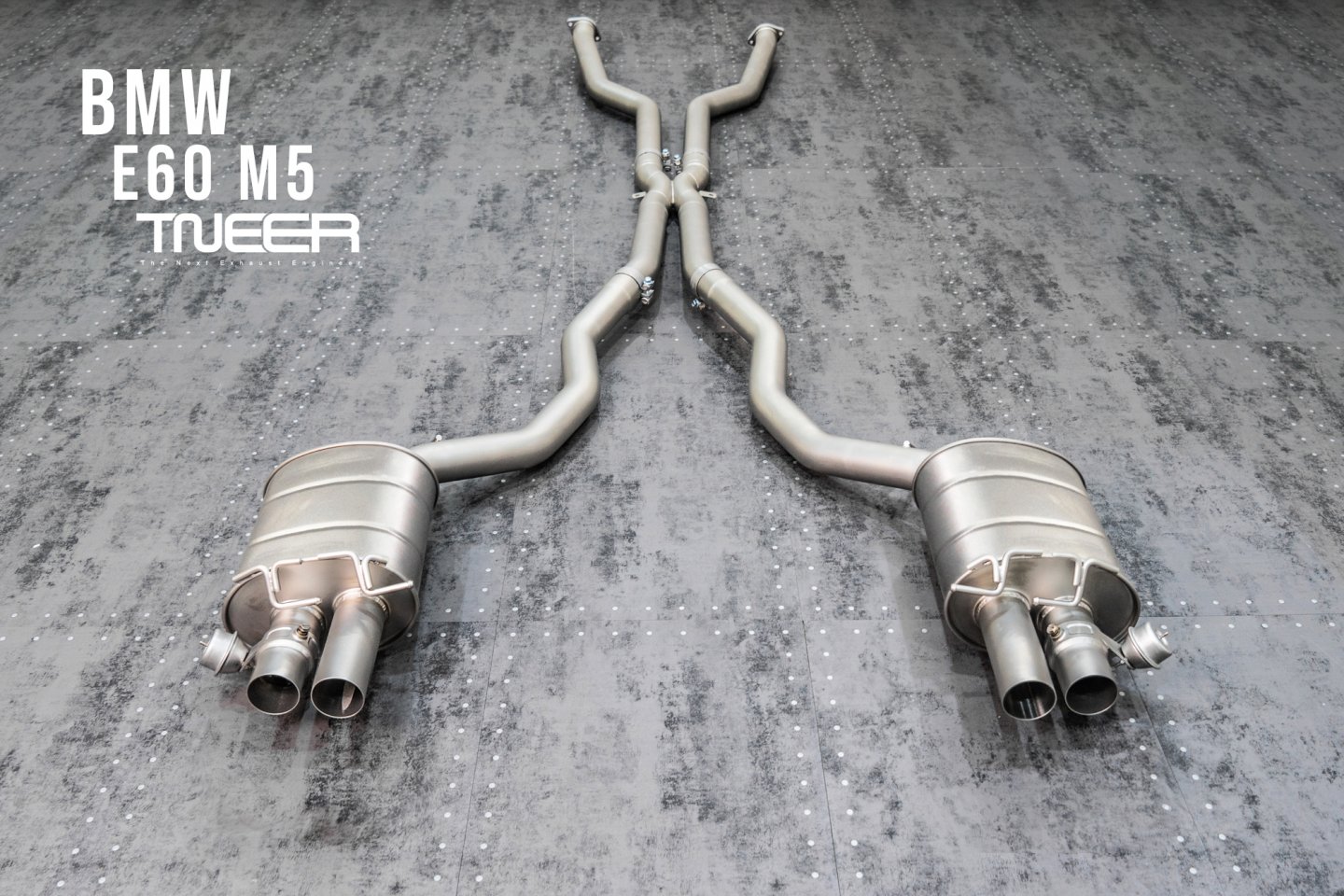 BMW E60 (M5) TNEER Exhaust System with Valvetronic