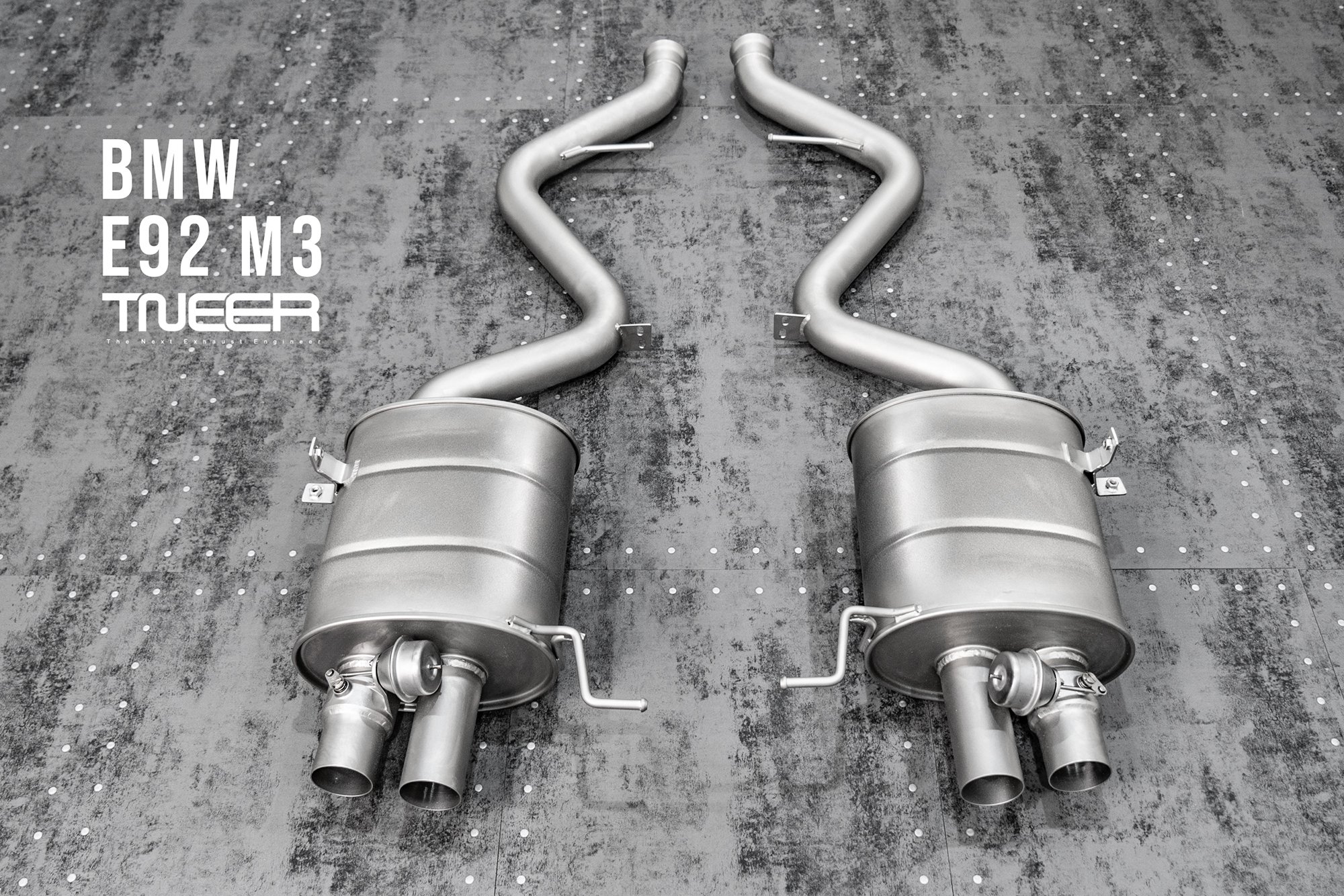 BMW E92 M3 TNEER Exhaust System with TACS