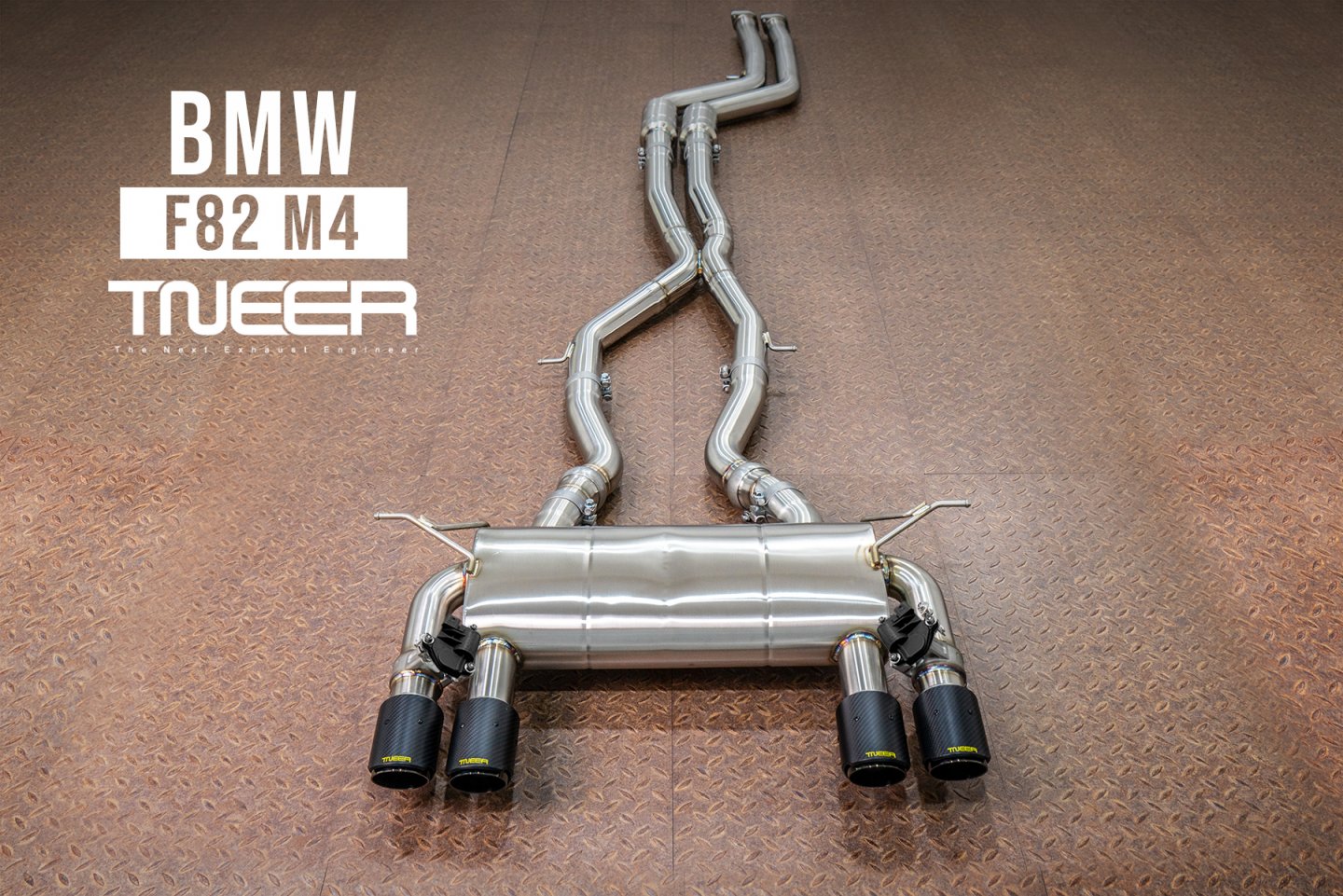BMW F82 M4 TNEER Exhaust System with TACS