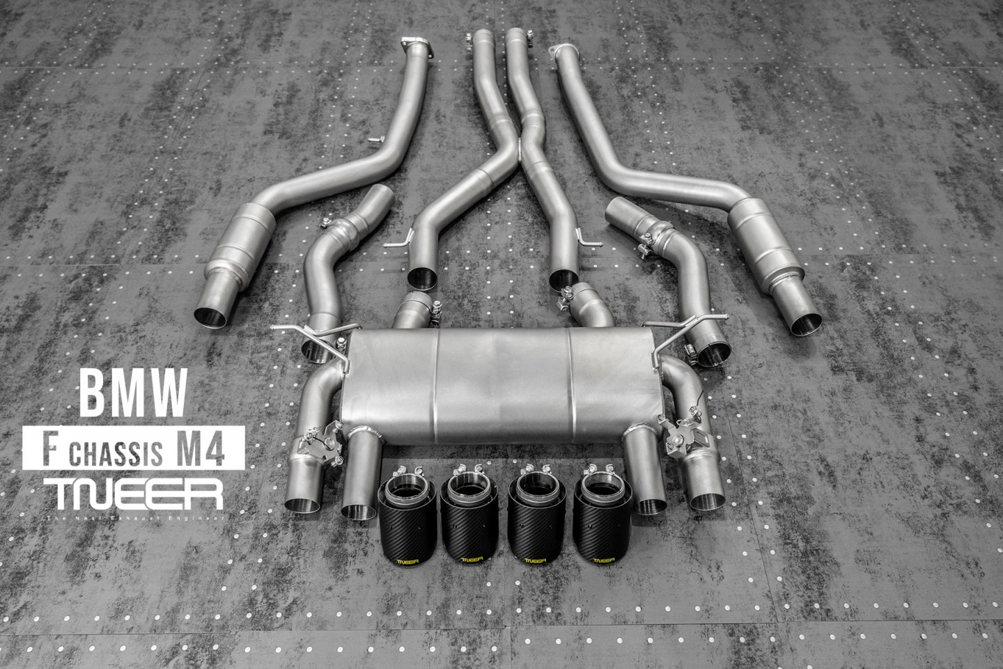 BMW F82 M4 TNEER Exhaust System with TACS