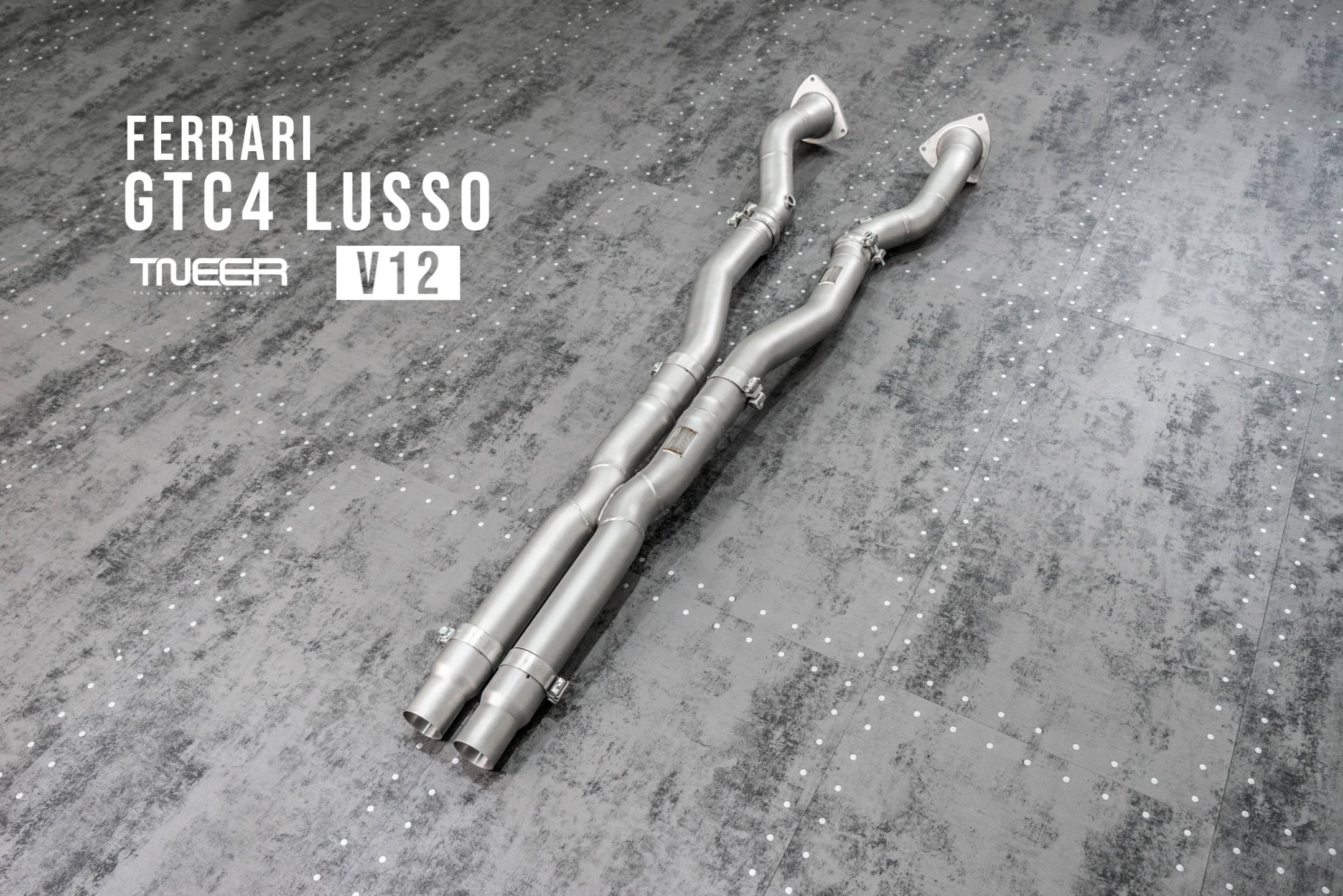 Ferrari Lusso GTC4 V12 TNEER Exhaust System