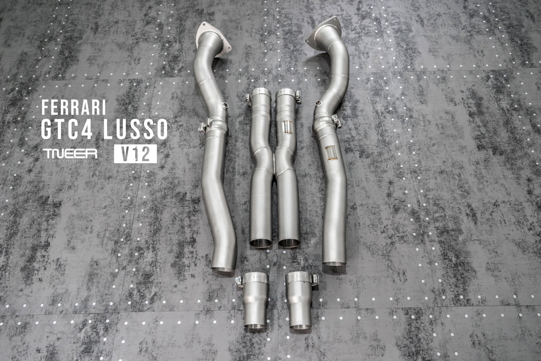 Ferrari Lusso GTC4 V12 TNEER Exhaust System