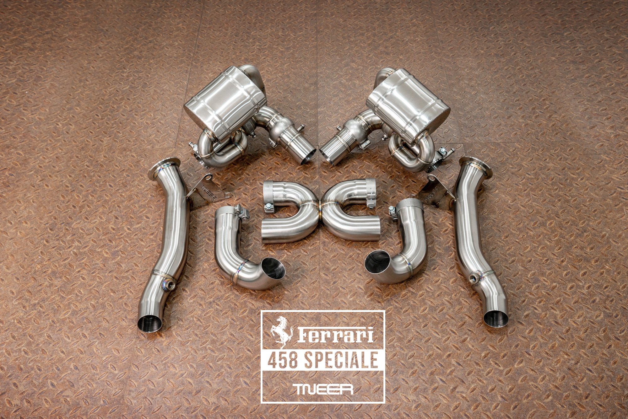 Ferrari 458 Speciale TNEER Exhaust System