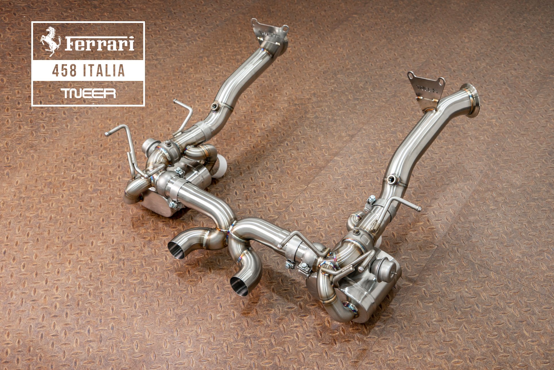Ferrari 458 Italia/Spider TNEER Exhaust System