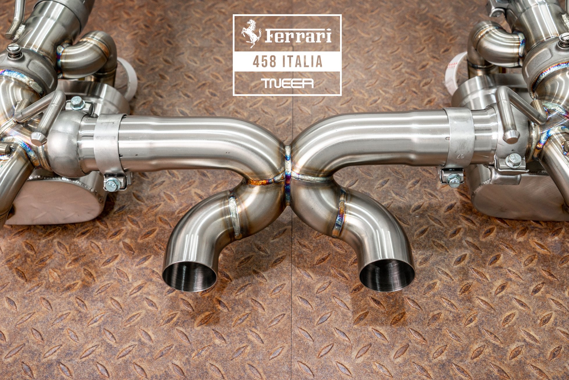 Ferrari 458 Italia/Spider TNEER Exhaust System