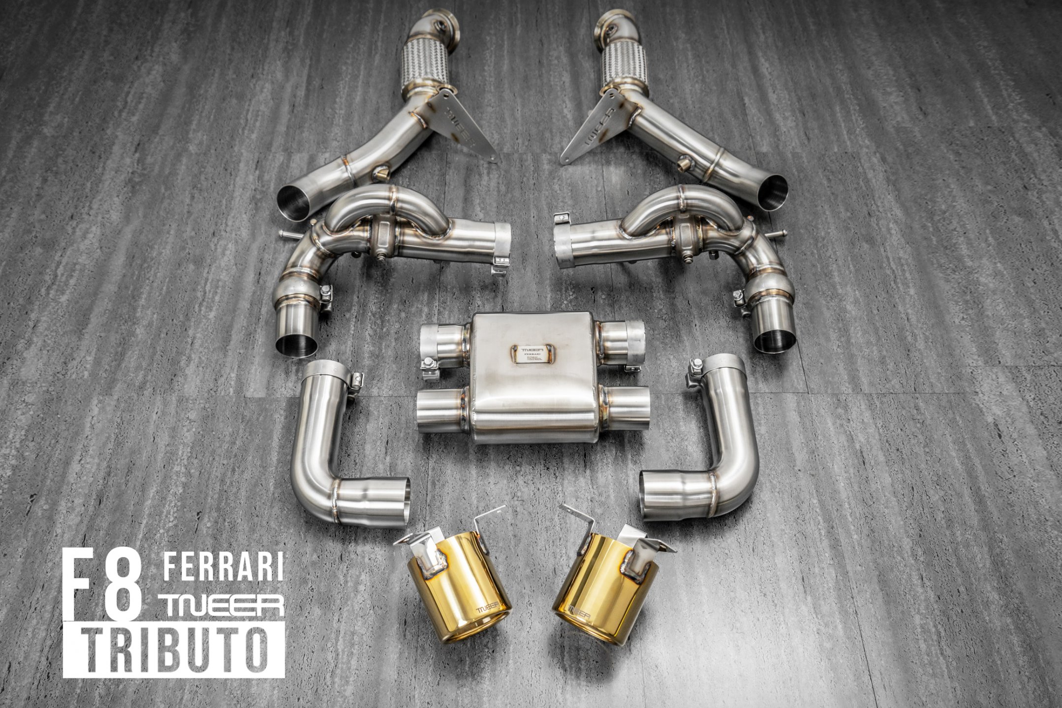 Ferrari F8 Tributo/Spider TNEER Exhaust System