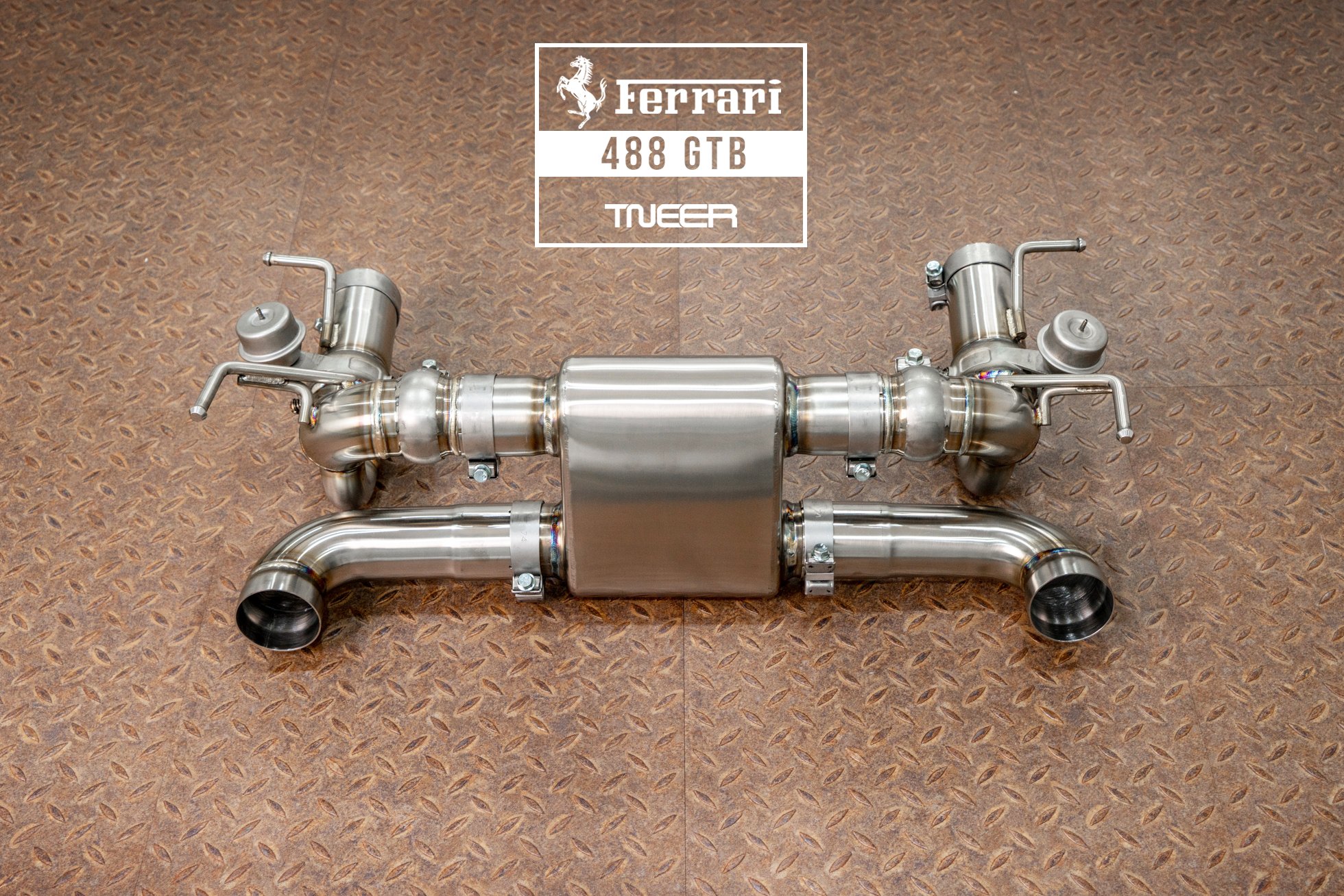 Ferrari 488 GTB/Spider TNEER Exhaust System