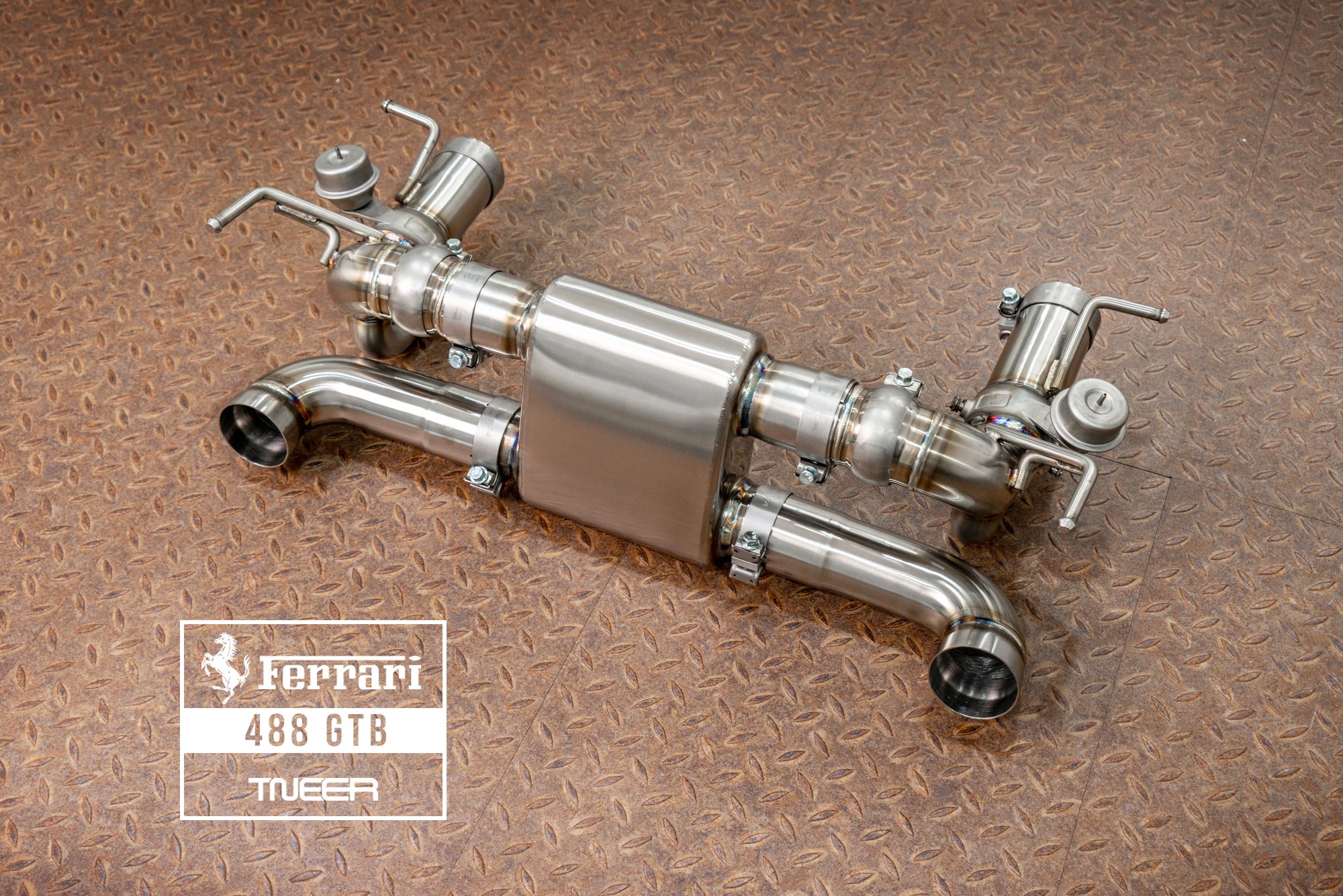 Ferrari 488 GTB/Spider TNEER Exhaust System