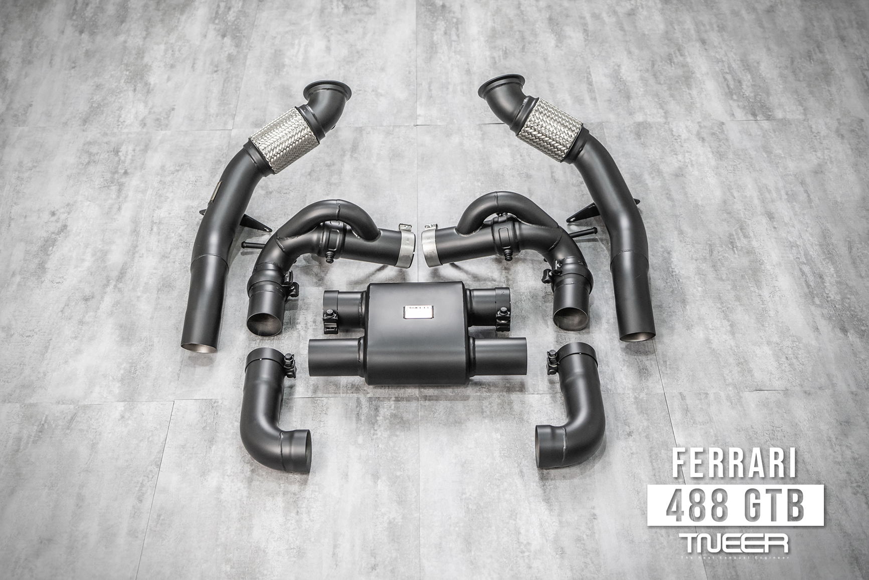Audi S1 (8V) Sportback 2.0 TFSI TNEER Exhaust System with TACS