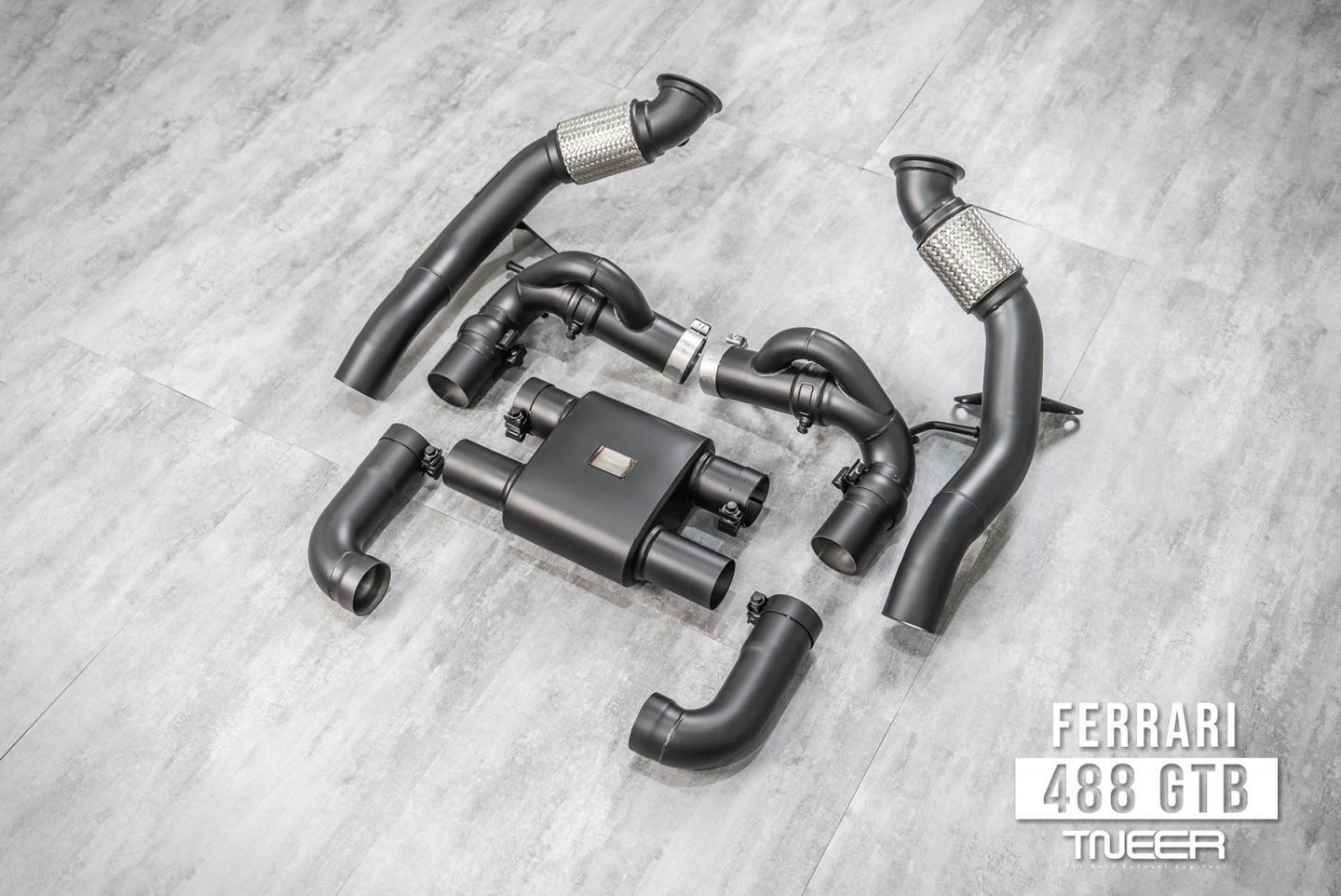 Ferrari 488 GTB/Spider TNEER Exhaust System