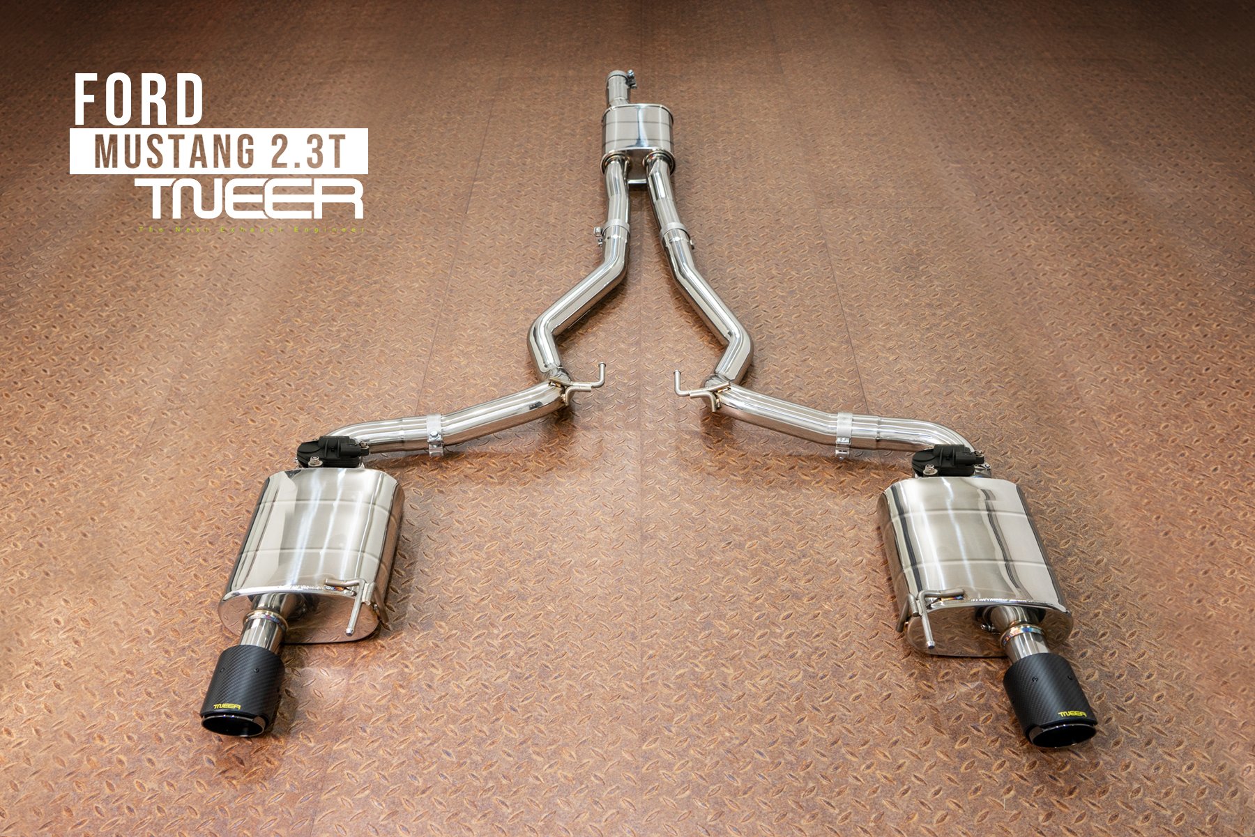 BMW G82 M4 TNEER Exhaust System with Quad Silver Tips