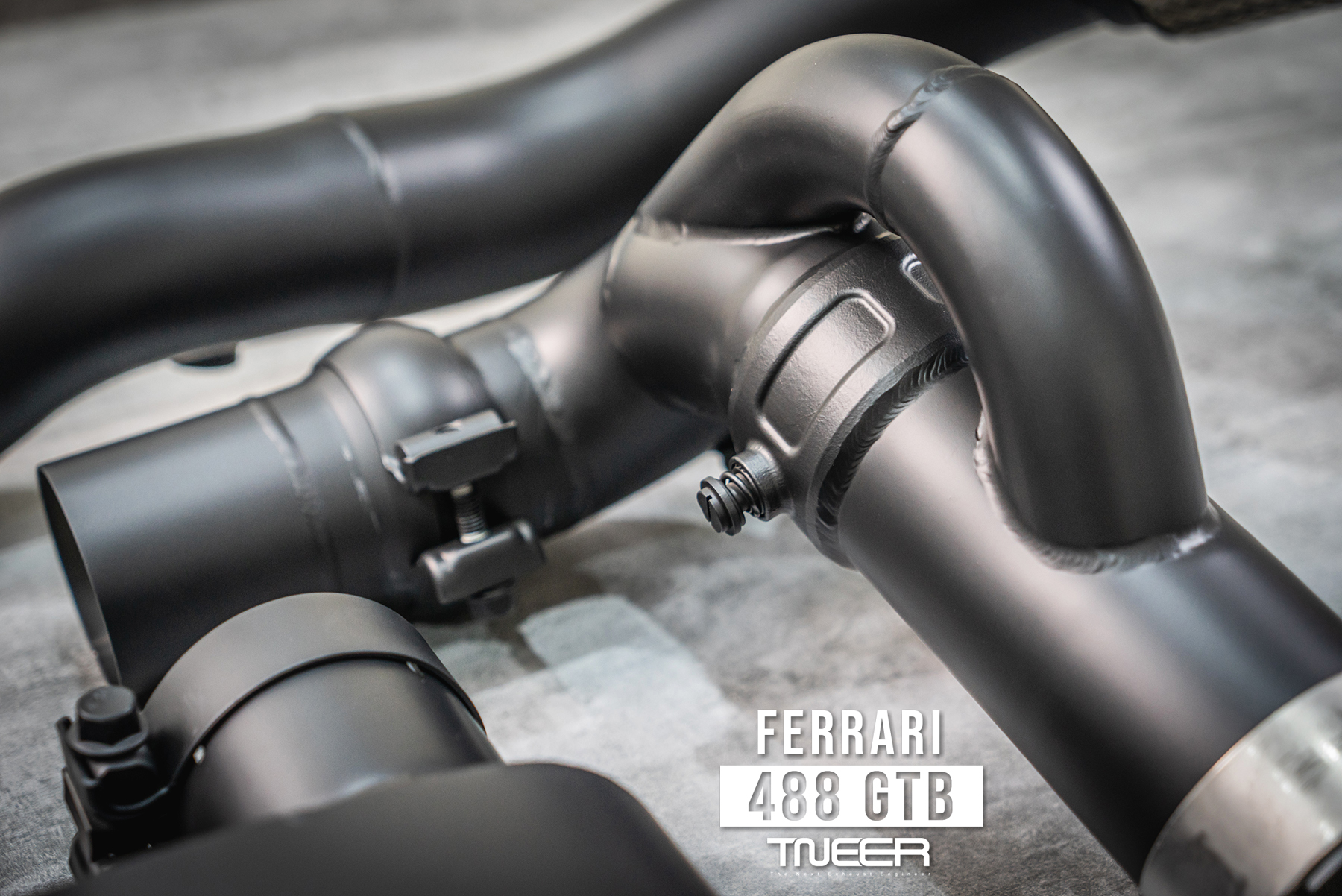Ferrari 488 GTB/Spider TNEER Exhaust System