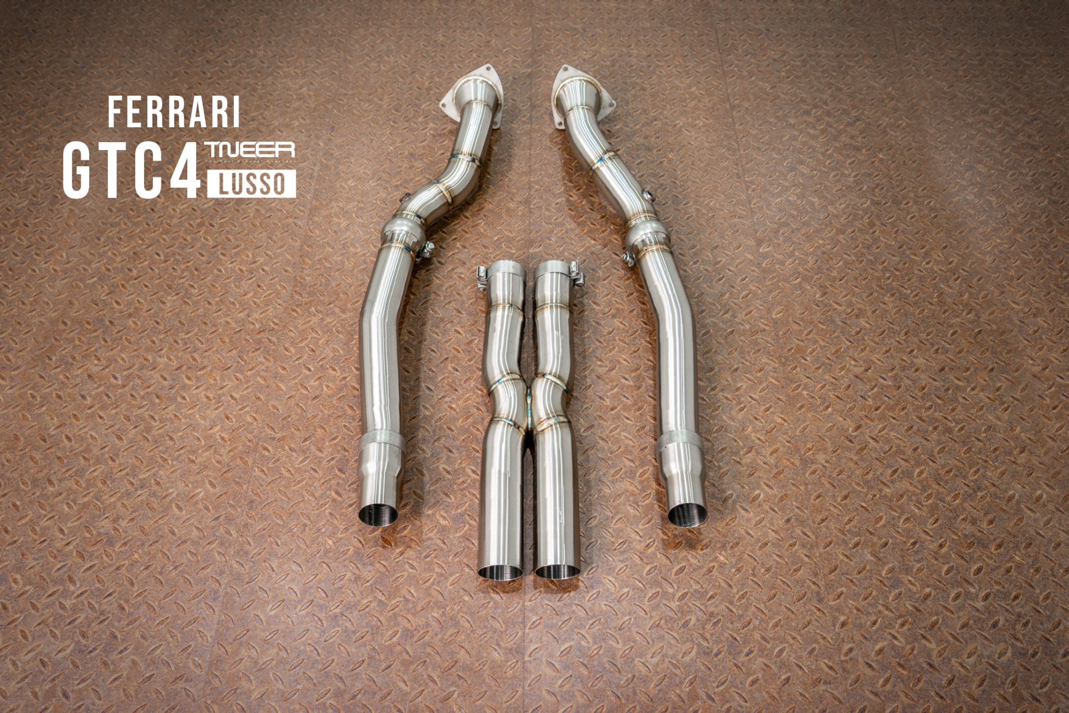 Ferrari Lusso GTC4 V12 TNEER Exhaust System