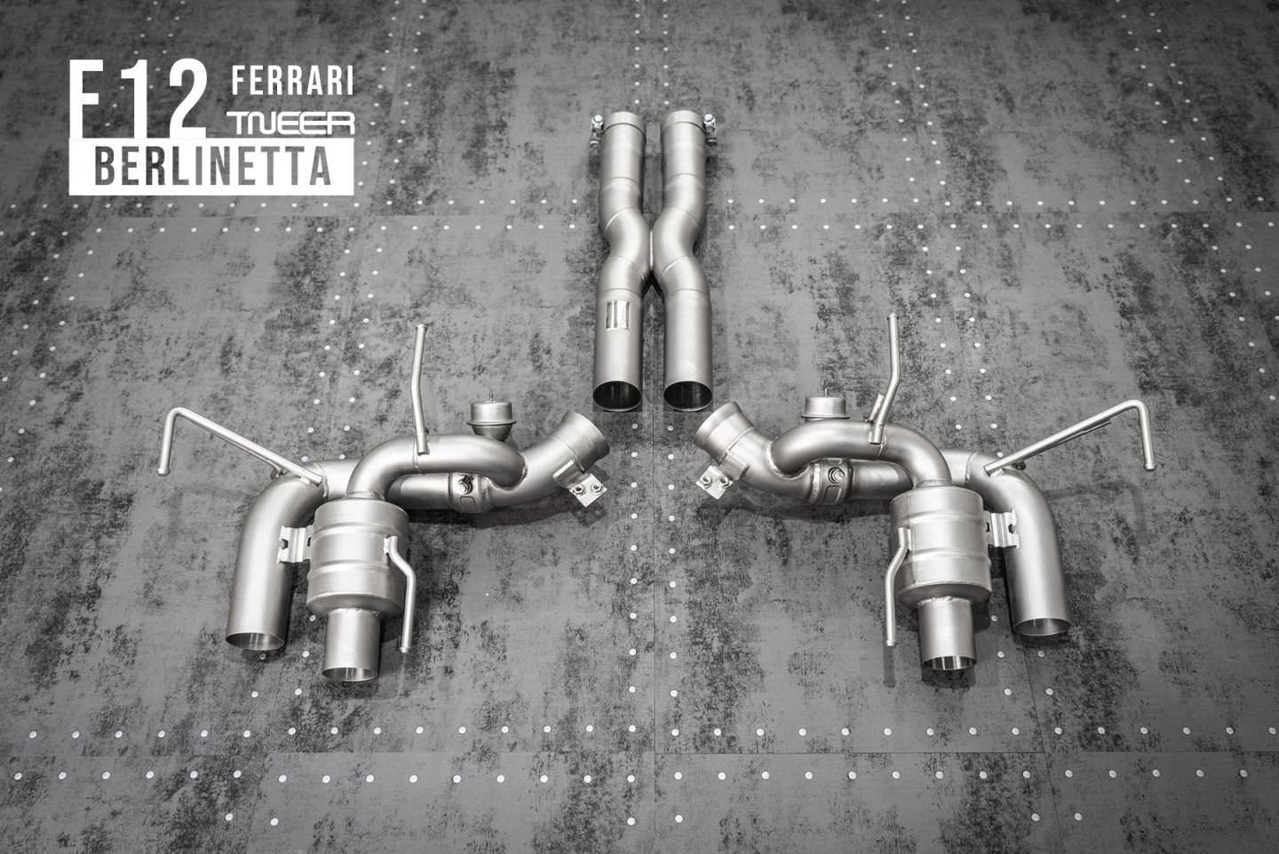 Ferrari F12 Berlinetta TNEER Titanium Exhaust System (Non-Valvetronic)