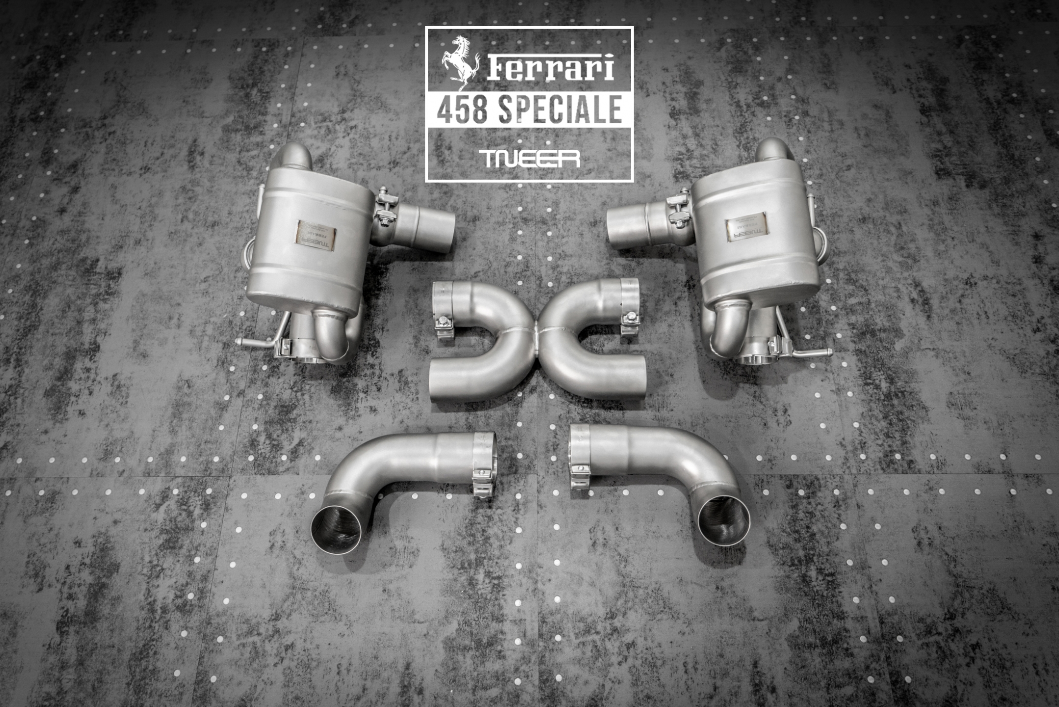 Ferrari 458 Speciale TNEER Exhaust System