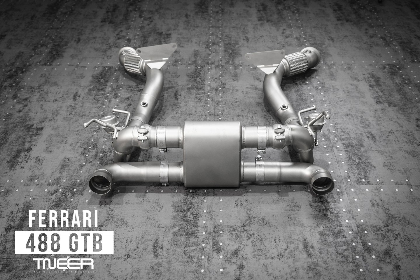 Ferrari 488 GTB/Spider TNEER Exhaust System