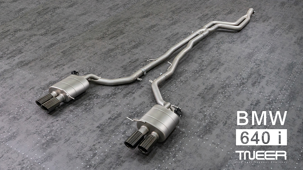 BMW F06/F12/F13 640i LCI (N55) TNEER Performance Exhaust System
