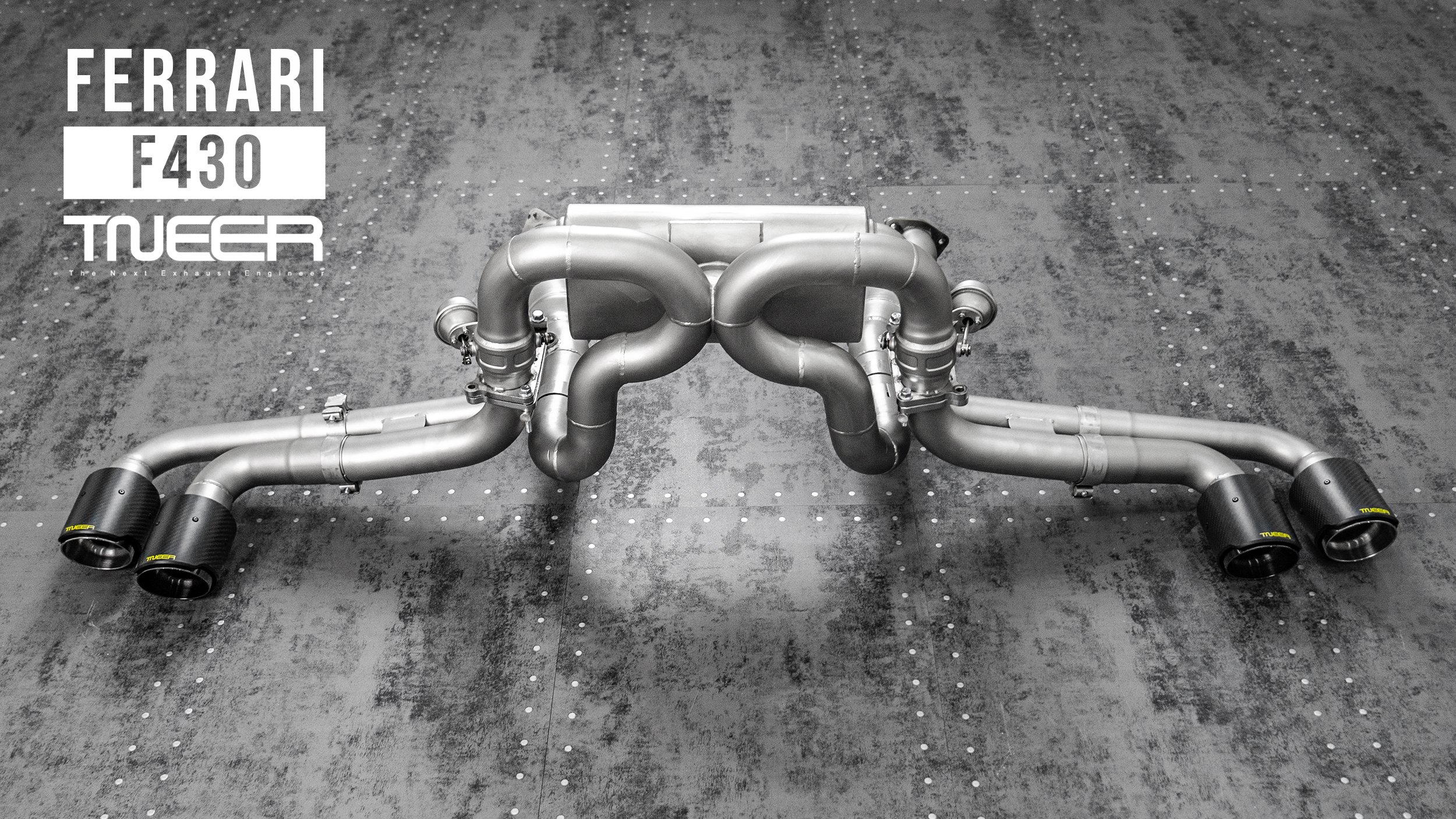 Ferrari F430/Spider TNEER Exhaust System