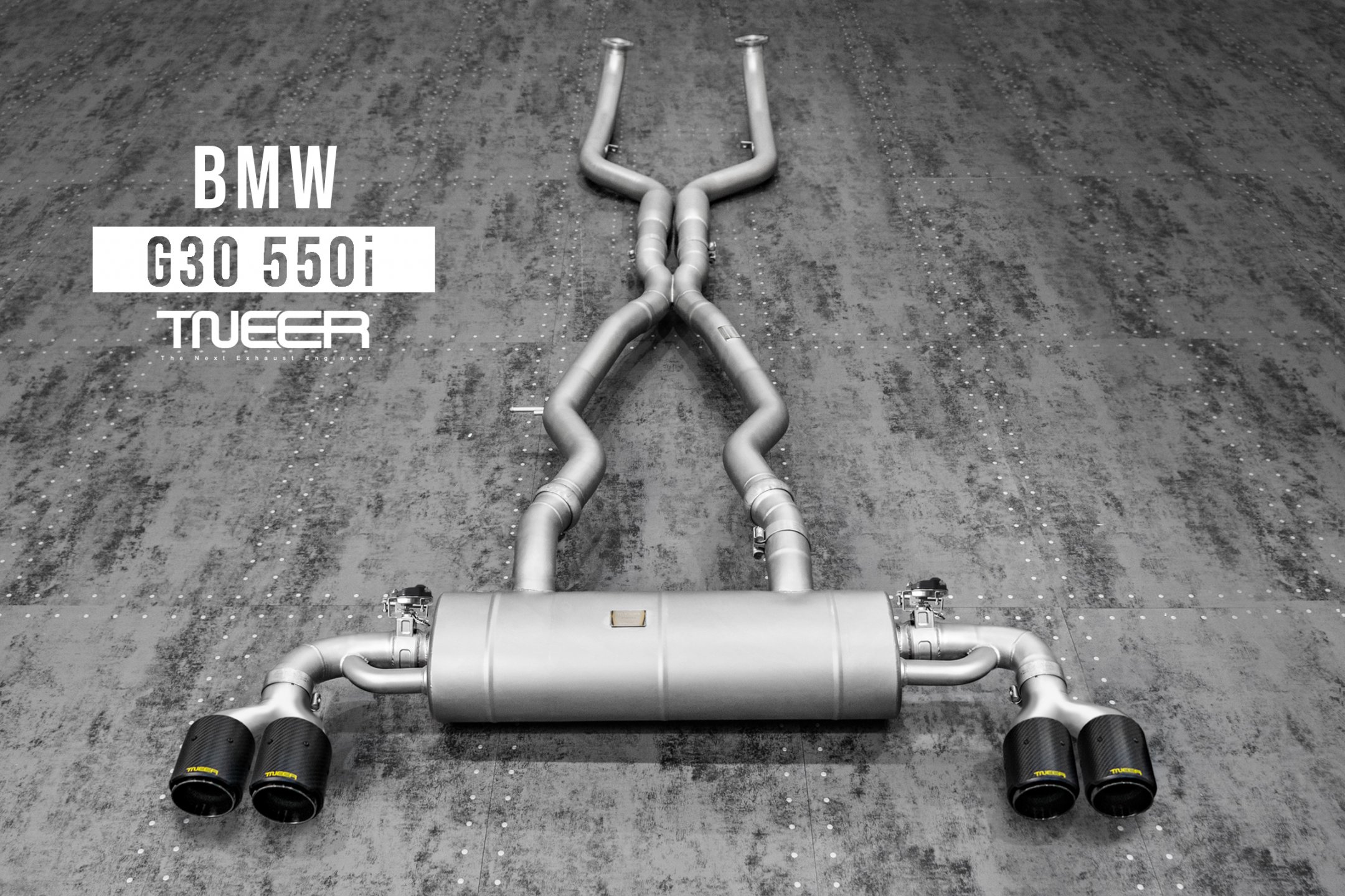 BMW G30 M550i (N63) TNEER Performance Exhaust System