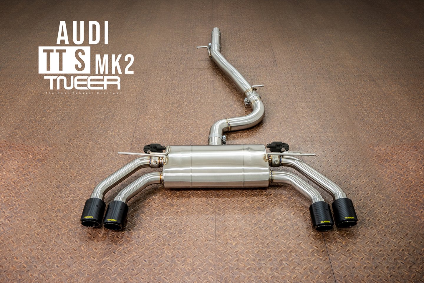 Audi S3 (8V) Sportback 2.0 TFSI TNEER Exhaust System with TACS